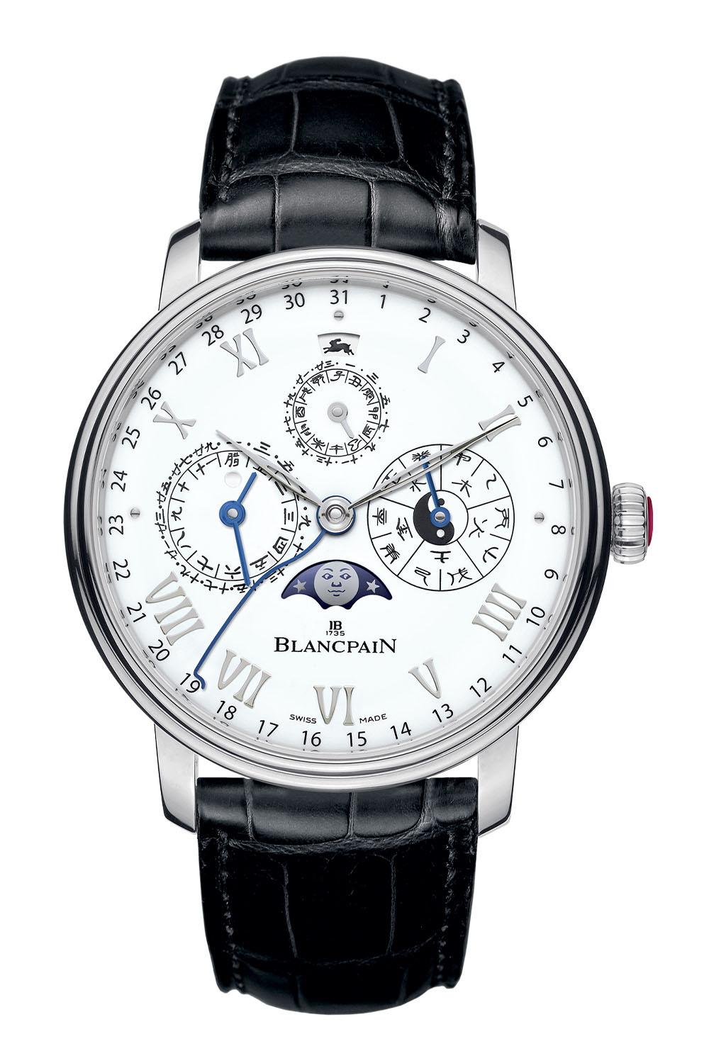 Blancpain Villeret Traditional Chinese Calendar year of the Rabbit 00888K-3431-55B