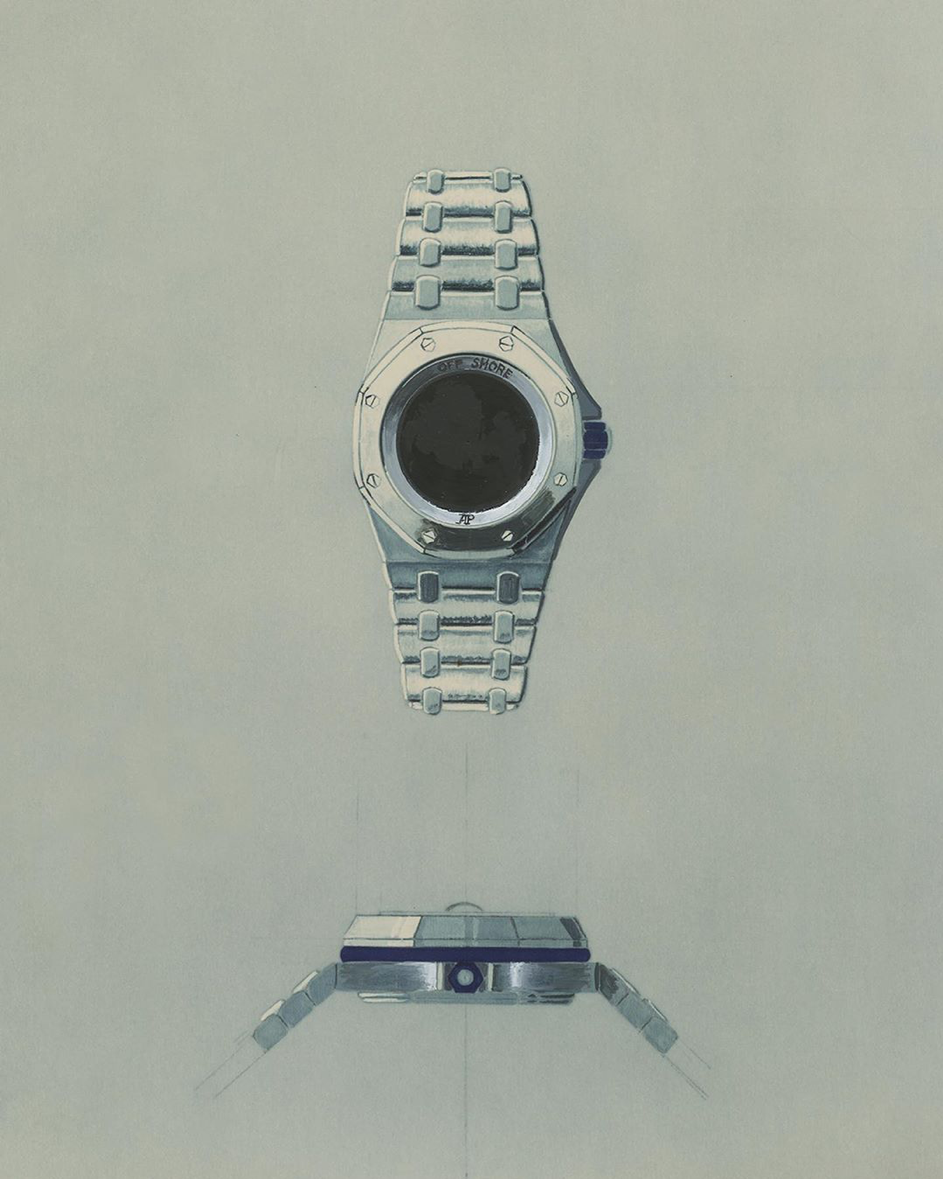 Collector Guide - First-Generation Audemars Piguet Royal Oak Offshore 25721ST - original drawings Emmanuel Gueit - 2 First-Generation Audemars Piguet Royal Oak Offshore 25721ST