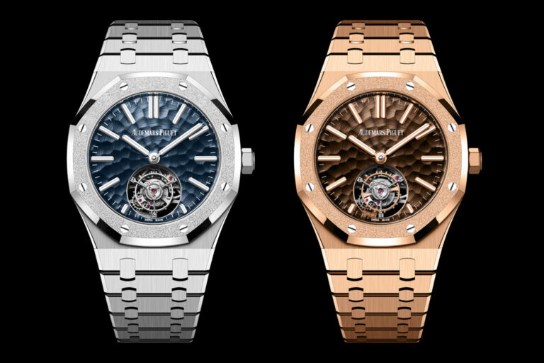 Audemars Piguet Royal Oak Selfwinding Flying Tourbillon Dimpled Dial 26730