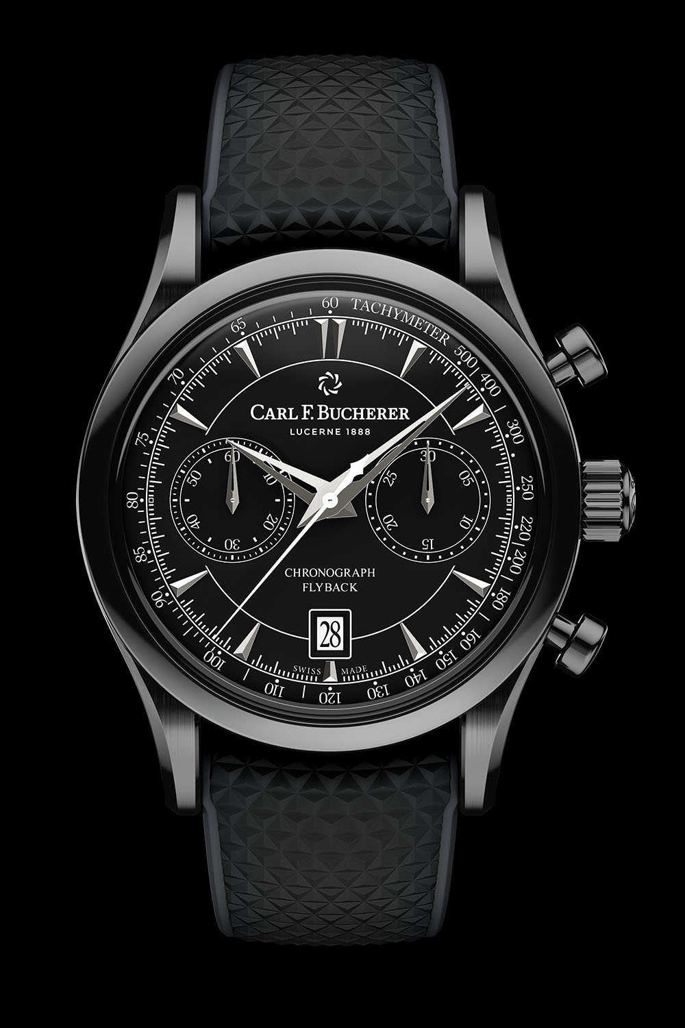 Carl F. Bucherer Capsule Collection Black - Manero Flyback Black DLC - 3 Carl F. Bucherer Capsule Collection Black 2023
