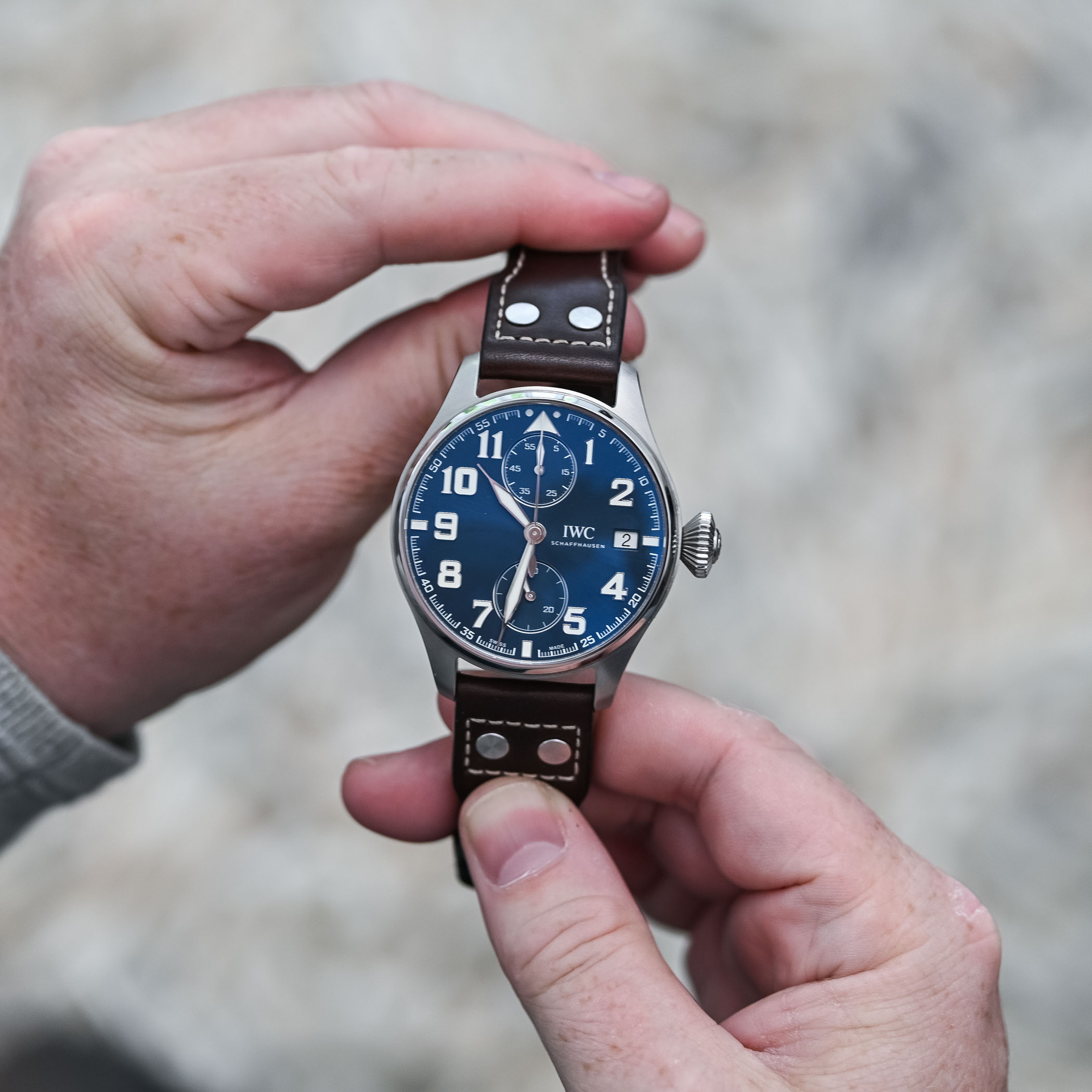 Collector Interview IWC Big Pilot’s Watch Monopusher Edition Le Petit Prince IW515202 - 1 Collector Interview IWC Big Pilot’s Watch Monopusher Edition Le Petit Prince IW515202 - 1