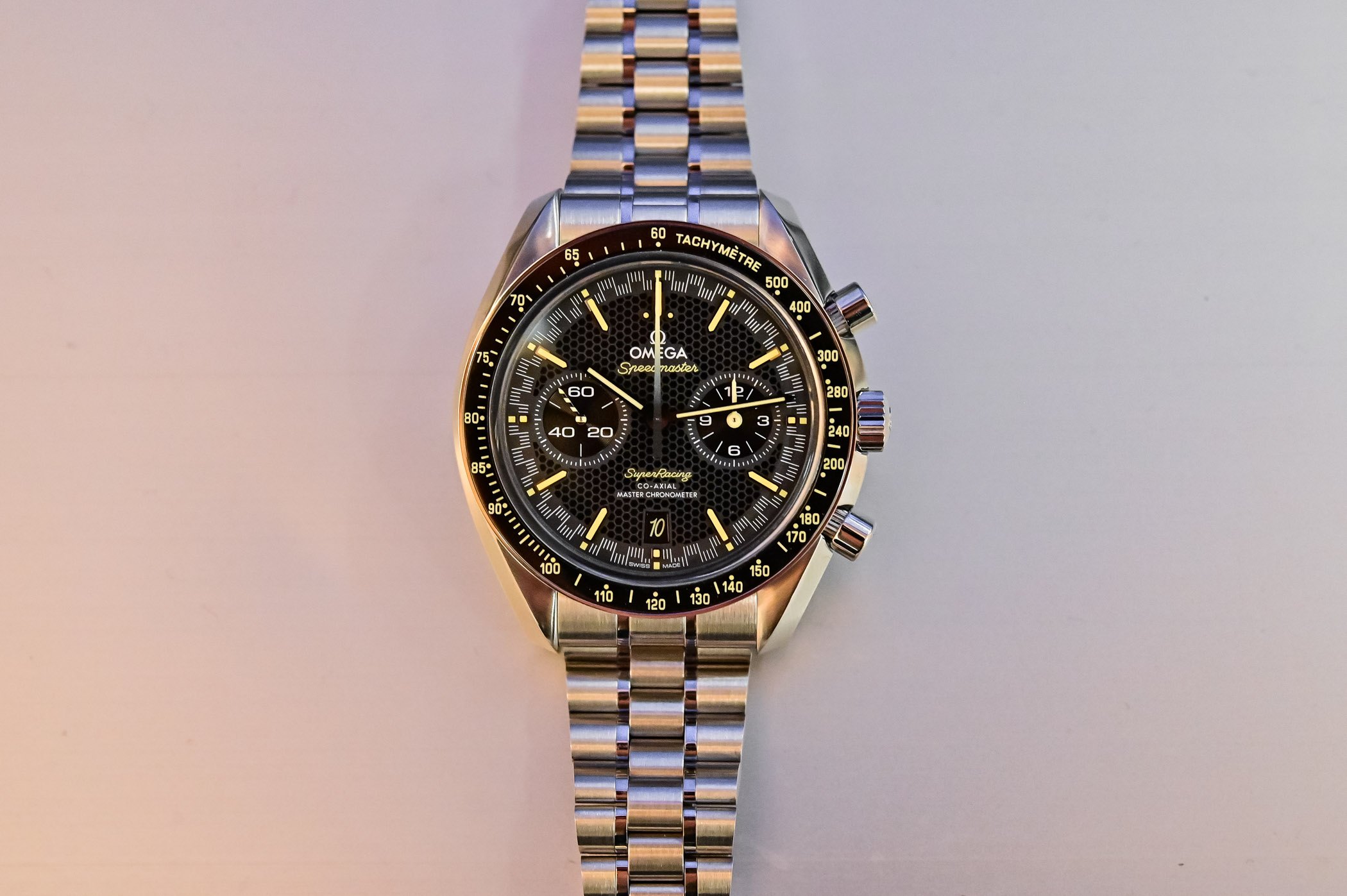 Omega Speedmaster Super Racing Spirate System