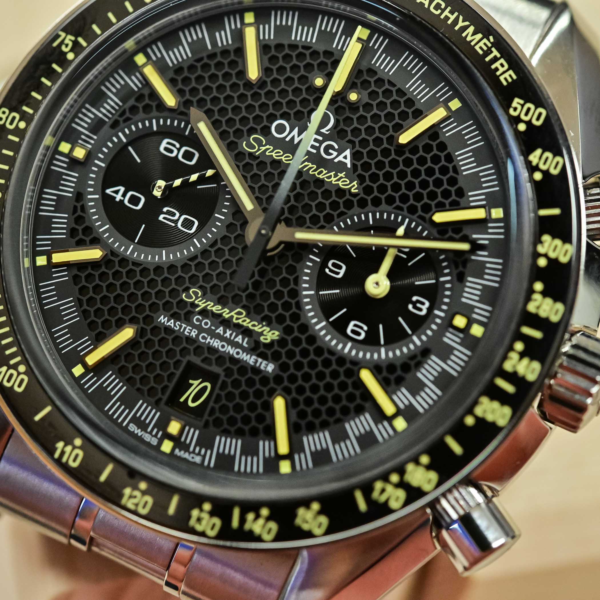 Omega Speedmaster Super Racing - New Spirate System Fine Tuning - hands-on review - 13 Omega Speedmaster Super Racing Spirate System