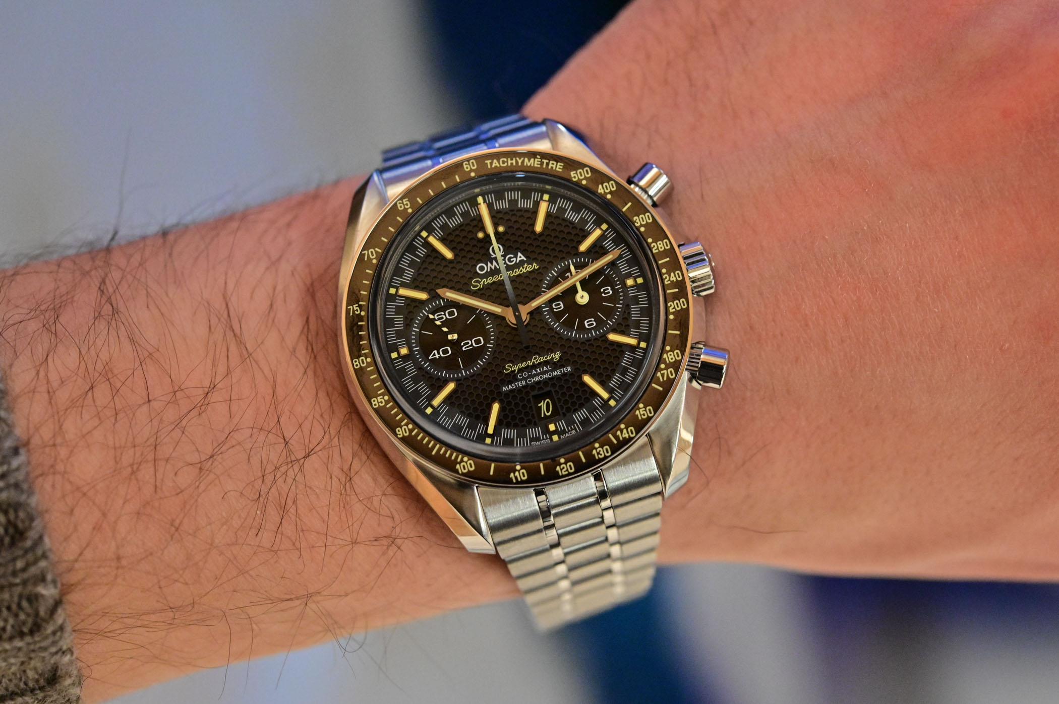 Omega Speedmaster Super Racing - New Spirate System Fine Tuning - hands-on review - 14 Omega Speedmaster Super Racing Spirate System