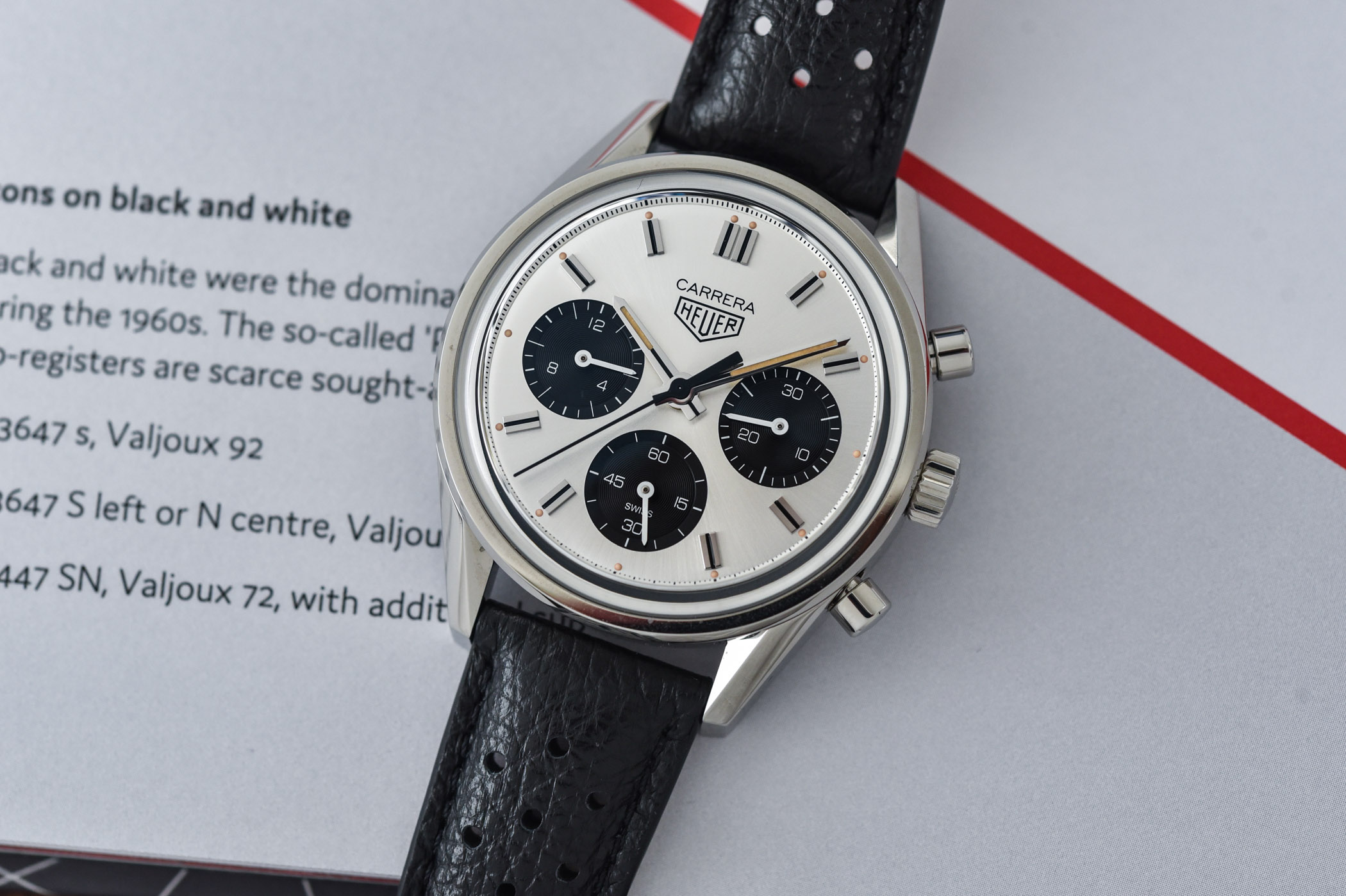 TAG Heuer Carrera Chronograph 60th Anniversary Edition Panda Dial