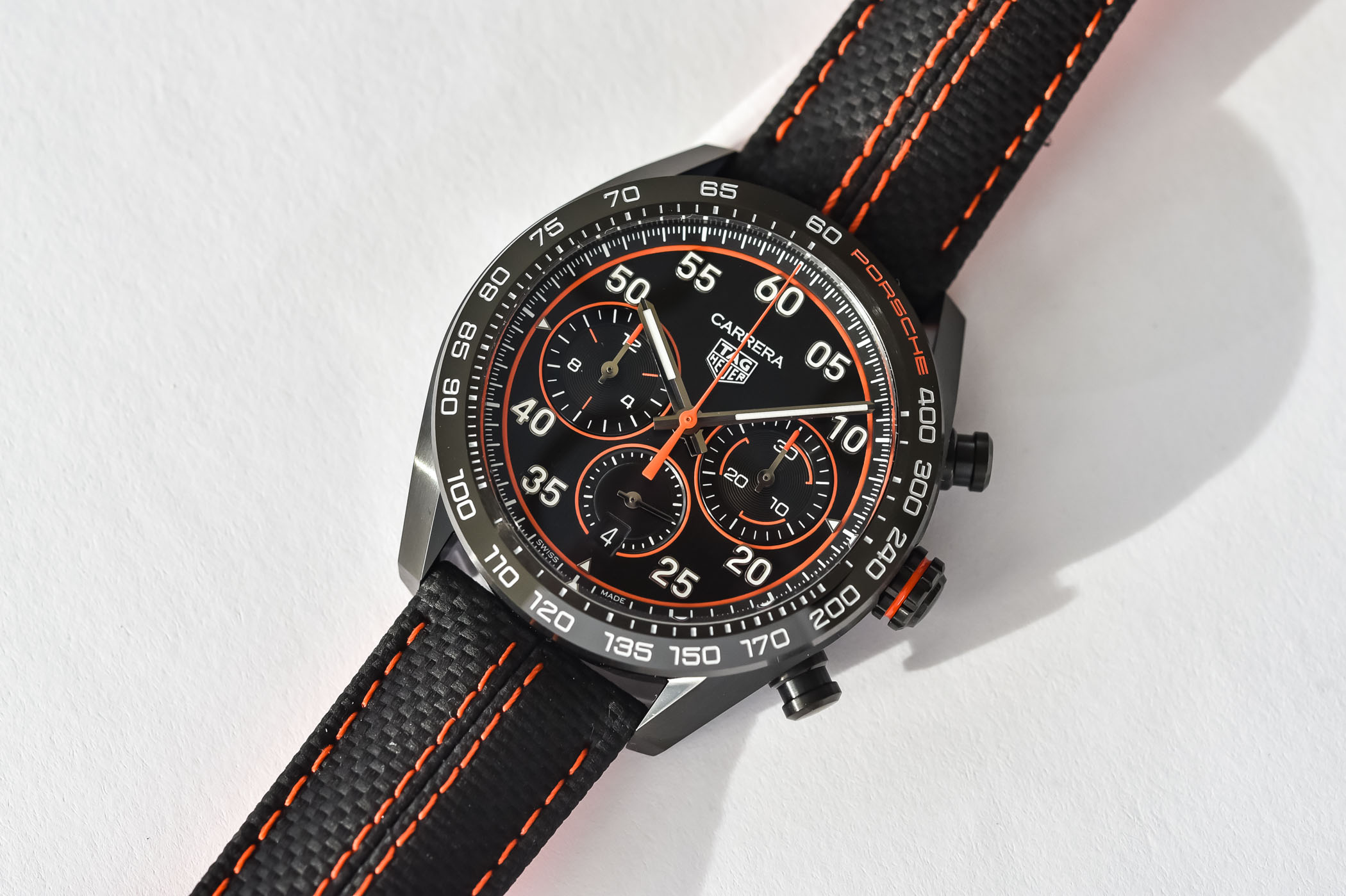 TAG Heuer Carrera Chronograph x Porsche Orange Racing
