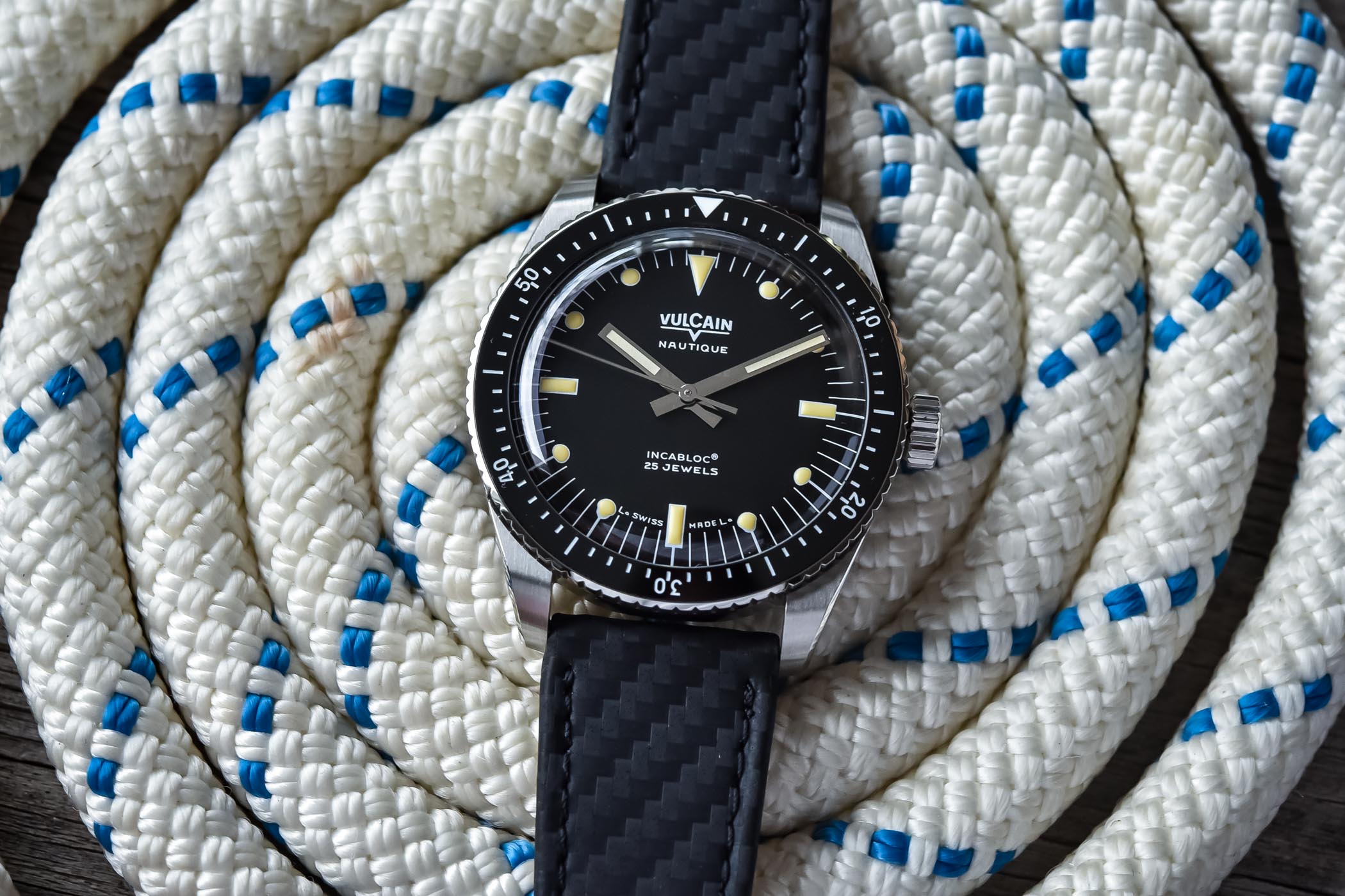 Vulcain Skindiver Nautique 38mm