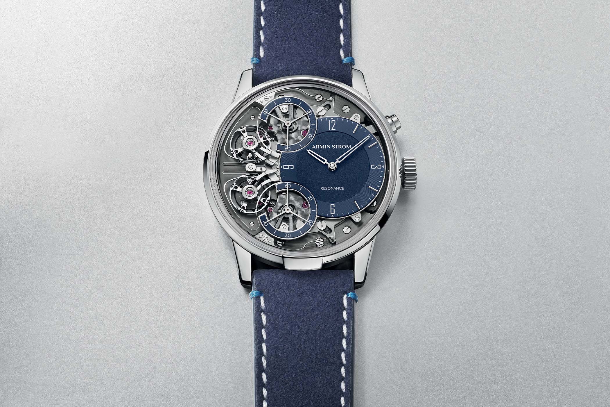 Armin Strom Mirrored Force Resonance Manufacture Edition Blue