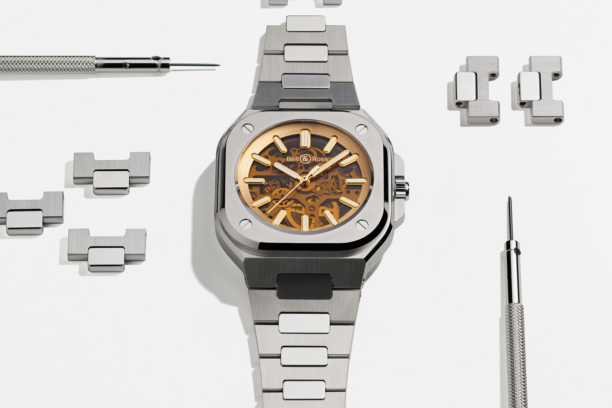 Bell & Ross BR 05 Skeleton Golden