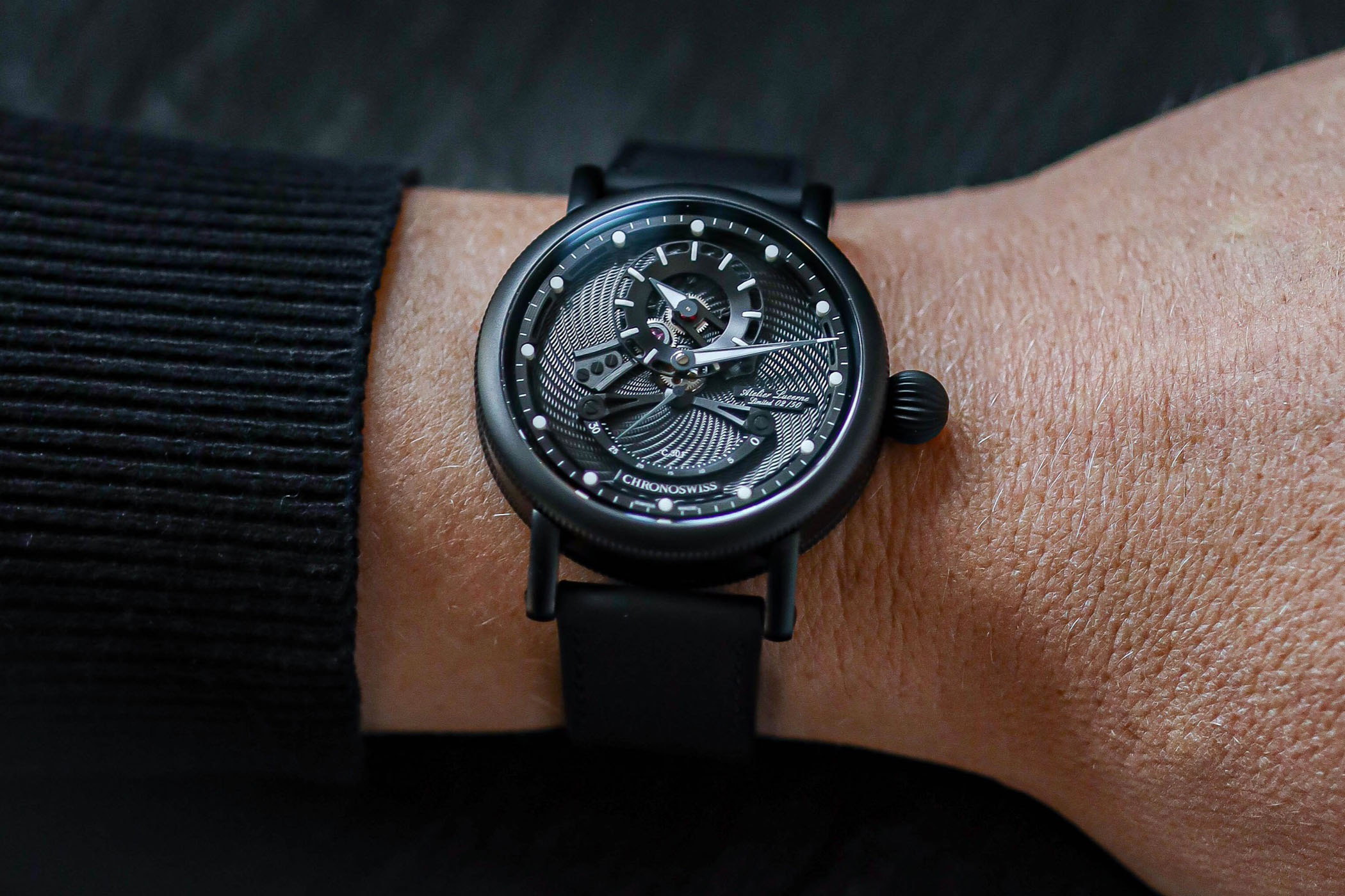 ChronoSwiss Open Gear ReSec Hurricane Limited edition