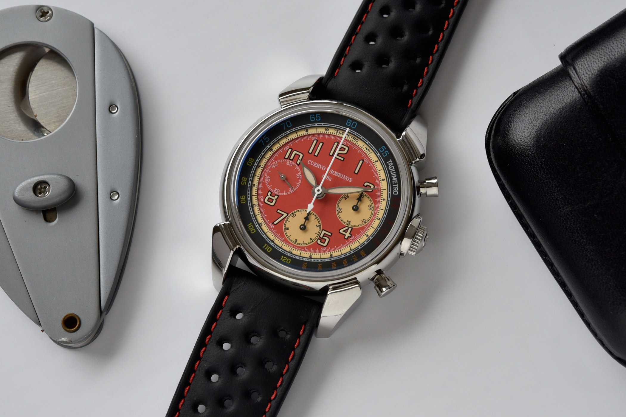 Cuervo y Sobrinos Historiador Gran Premio de Cuba 1957 Limited Edition Chronograph - 1 Cuervo y Sobrinos Historiador Gran Premio de Cuba 1957 Limited Edition Chronograph - 1