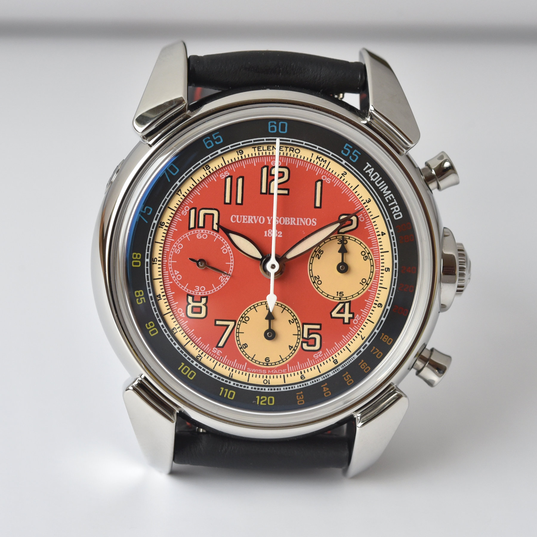 Cuervo y Sobrinos Historiador Gran Premio de Cuba 1957 Limited Edition Chronograph - 3 Cuervo y Sobrinos Historiador Gran Premio de Cuba 1957 Limited Edition Chronograph - 3