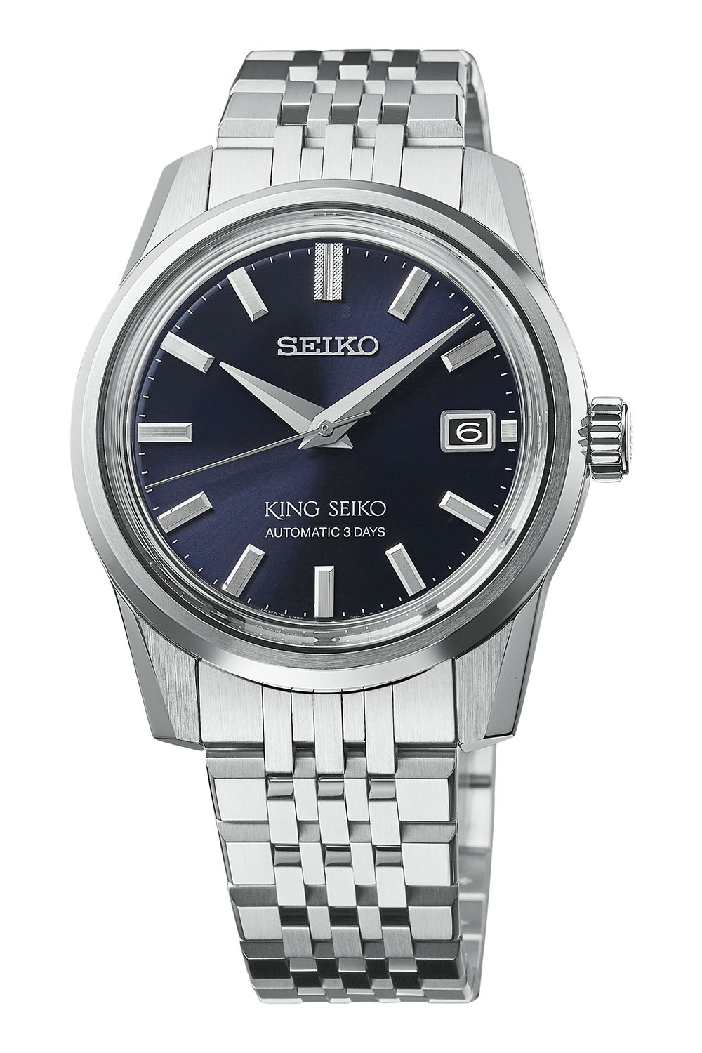 King Seiko 39mm Calibre 6R55 Date blue dial SPB371 - 2 2023 King Seiko 39mm Date collection SPB369 SPB371 SPB373