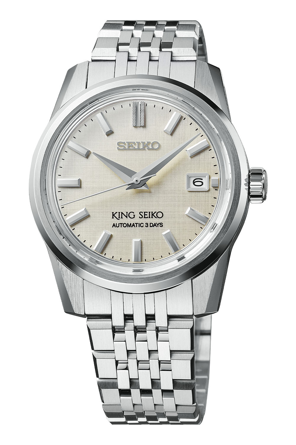 King Seiko 39mm Calibre 6R55 Date white dial SPB369 - 1 2023 King Seiko 39mm Date collection SPB369 SPB371 SPB373