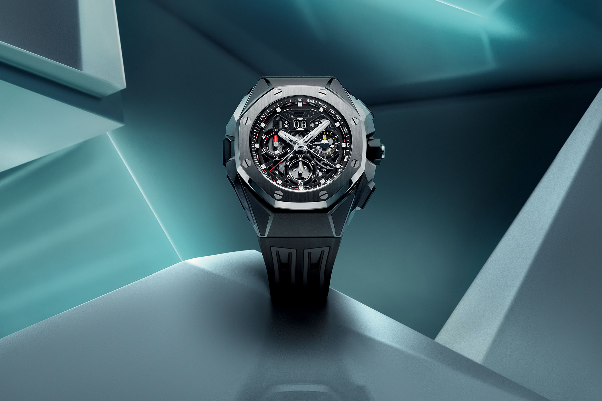 Audemars ROC Split-Seconds Chronograph GMT 26650TI