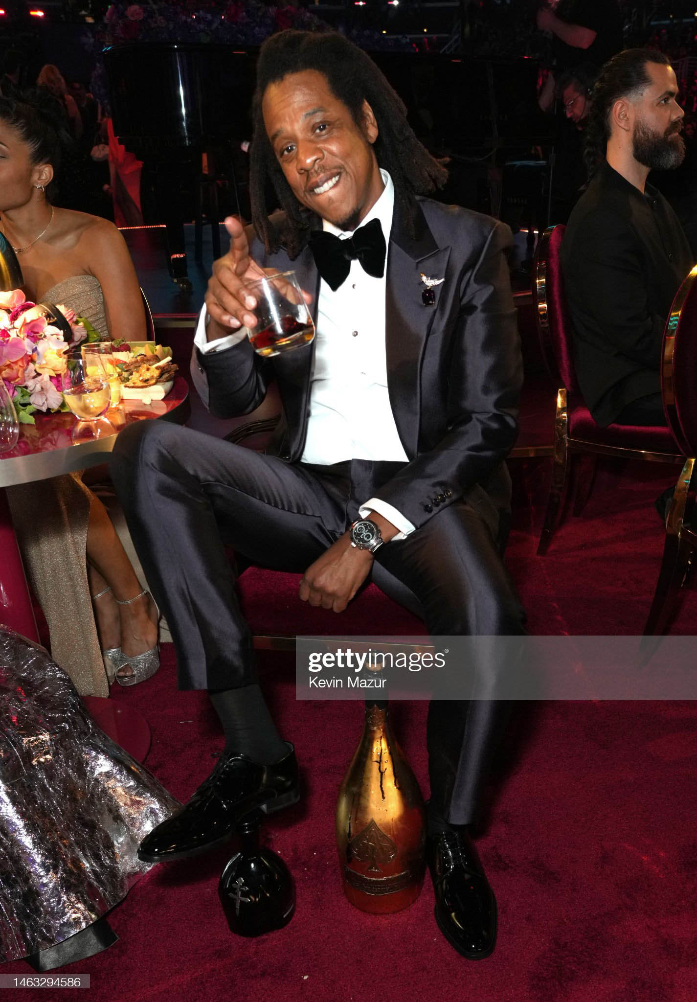Spotted Jay-Z at 65th Grammys 2023 wearing Patek Philippe Grandmaster Chime 6300g black dial - 12 Spotted Jay-Z with $2.2 million Patek Philippe Grandmaster Chime 6300G at 65th Grammy Awards 2023
