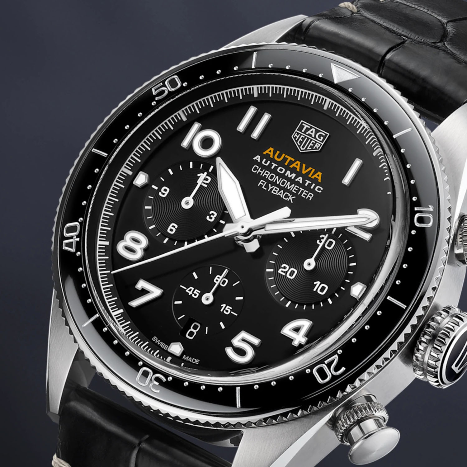 TAG Heuer Autavia Flyback Chronometer Steel Black Dial - CBE511A.FC8279 - 7 TAG Heuer Autavia Flyback Chronometer Steel Black Dial - CBE511A.FC8279 - 7