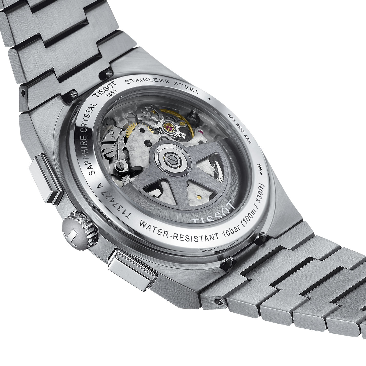 Tissot PRX Chronograph Automatic Blue Panda Dial - T137_427_11_011_01 - 5 Tissot PRX Chronograph Automatic Blue Panda Dial - T137_427_11_011_01 - 5