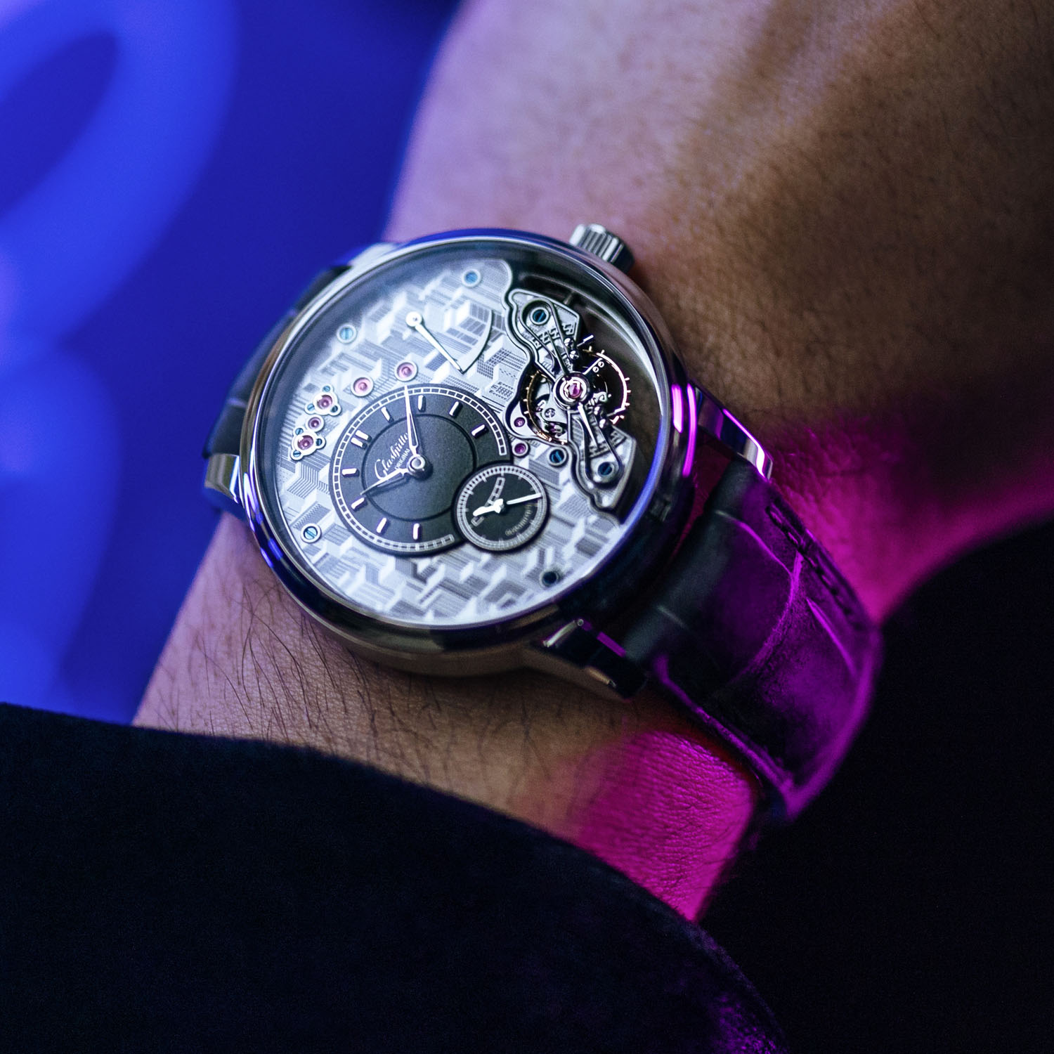 2023 Glashutte Original PanoInverse Limited Edition City Engraved Dial - 2 Glashutte Original PanoInverse Limited Edition City Engraved Dial