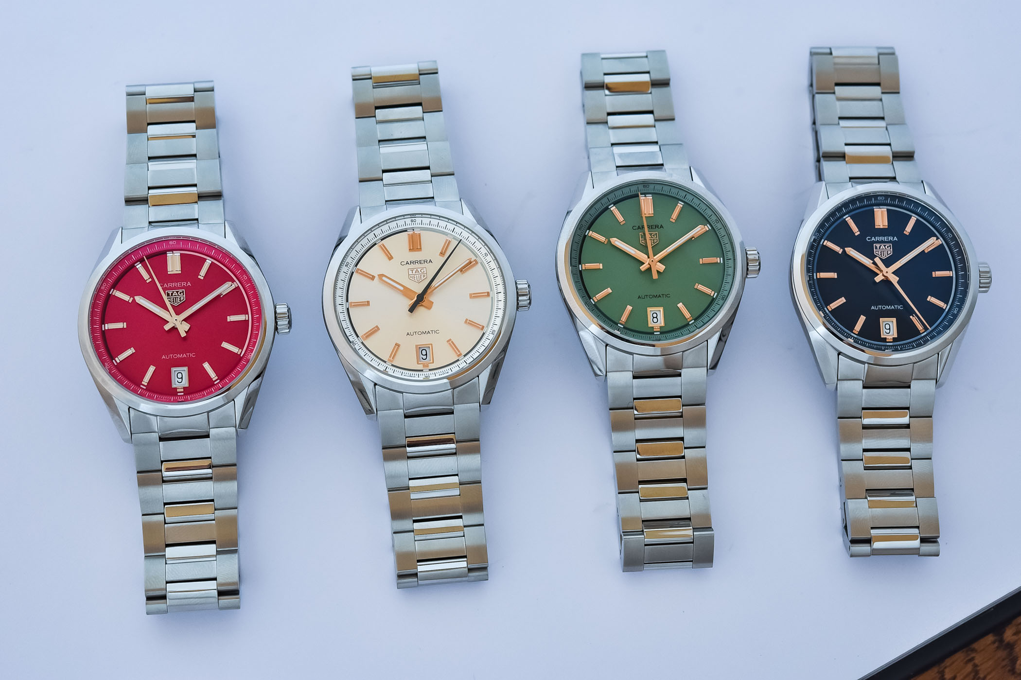 2023 New Colourful TAG Heuer Carrera Date 36mm Collection