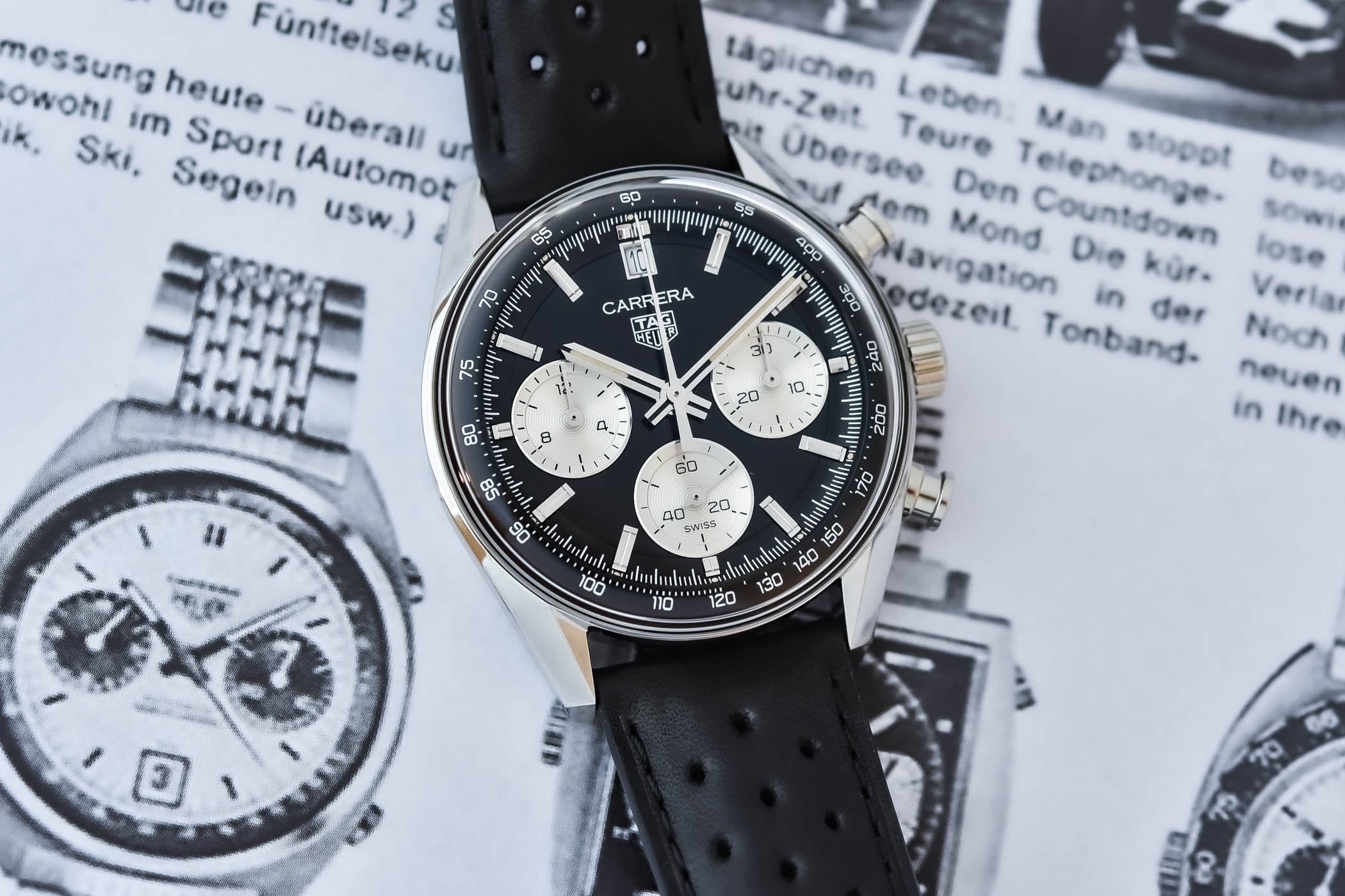 2023 TAG Heuer Carrera Chronograph Glassbox 39mm Collection 60th Anniversary