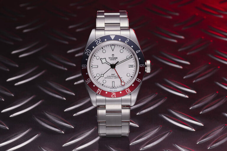 Tudor Black Bay GMT Pepsi Polar Dial White 79830RB