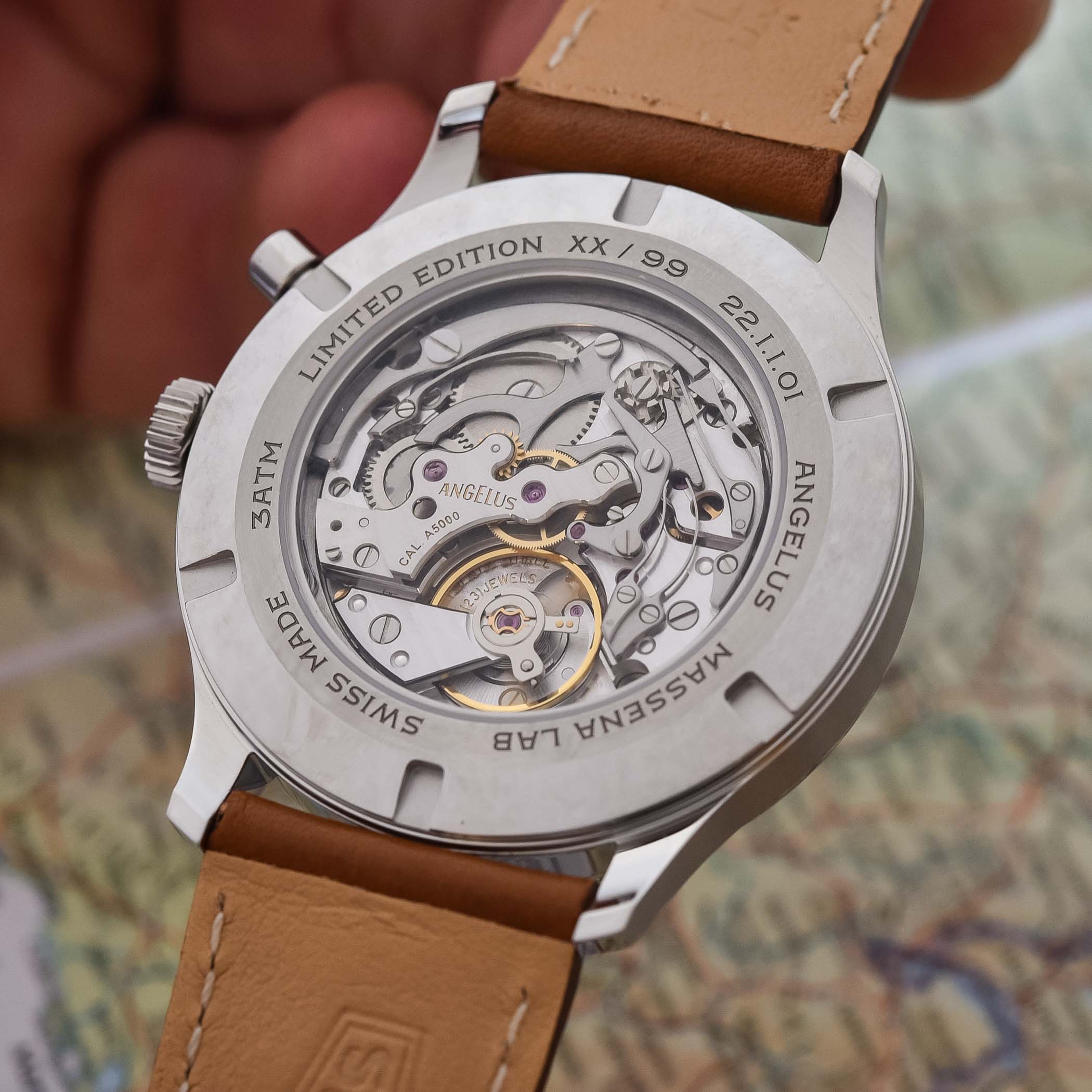 Angelus Chronographe Medical x Massena LAB - hands-on review - 7 Angelus Chronographe Medical x Massena LAB