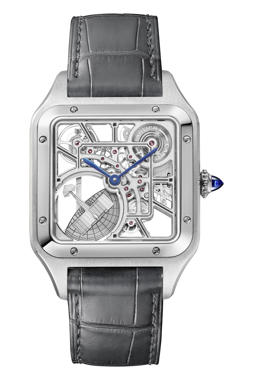 Cartier Santos-Dumont Micro-Rotor steel WHSA0032 Cartier Santos-Dumont Micro-Rotor 2023