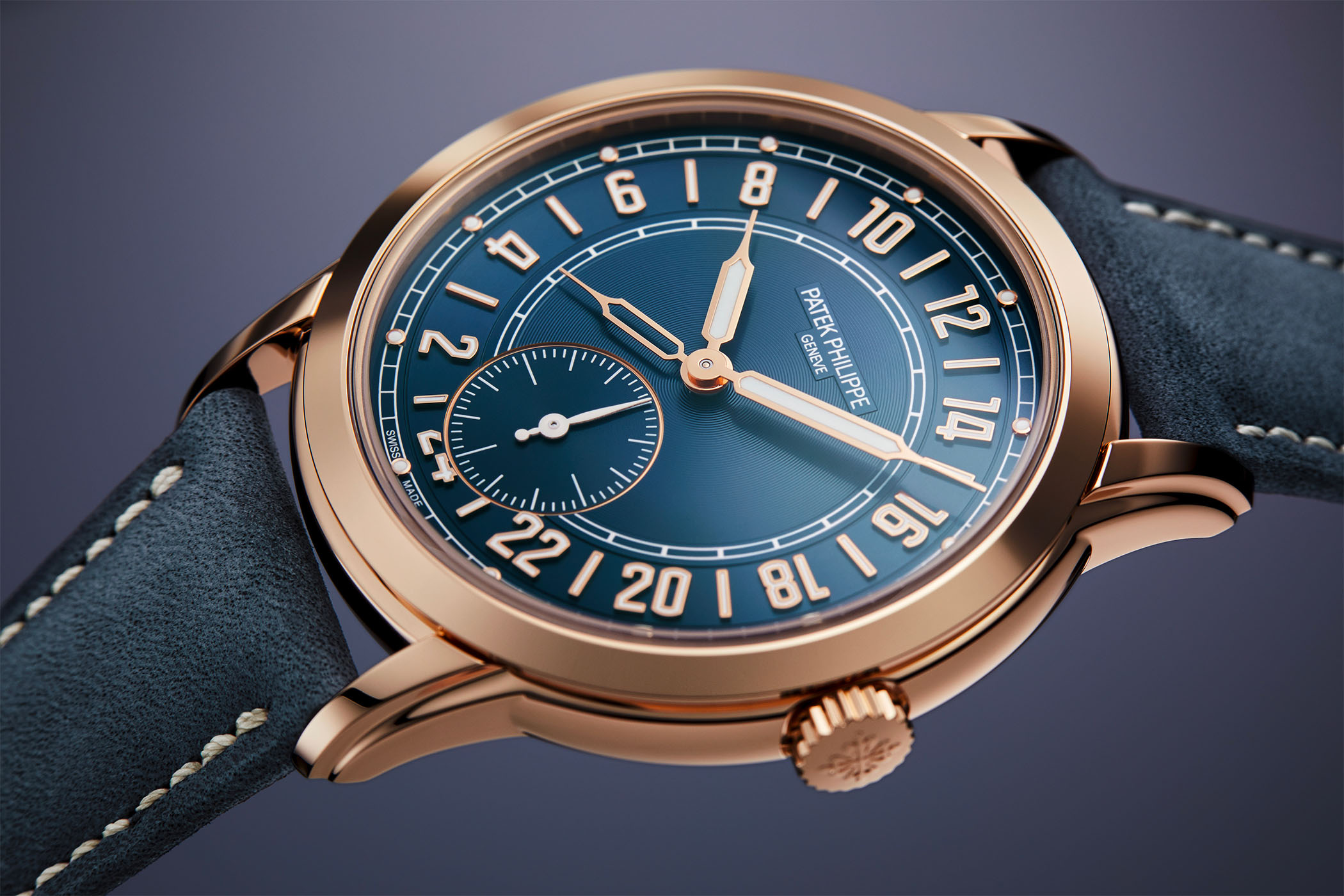 Patek Philippe Calatrava 24-Hour Display Travel Time 5224R - 4 Patek Philippe Calatrava 24-Hour Display Travel Time 5224R - 4