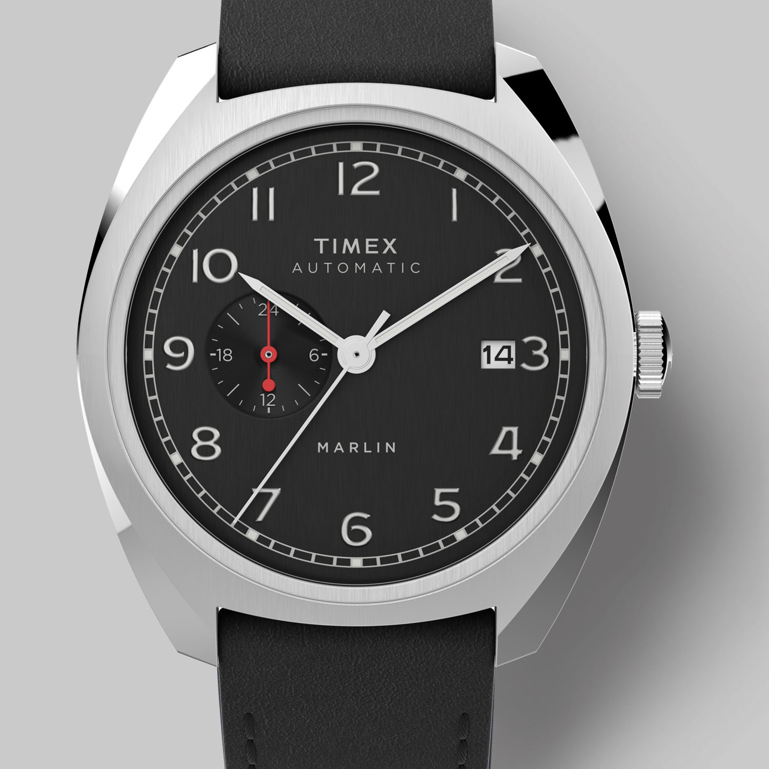 Timex Marlin Sub-Dial Automatic Watches - 4 Timex Marlin Sub-Dial Automatic Watches