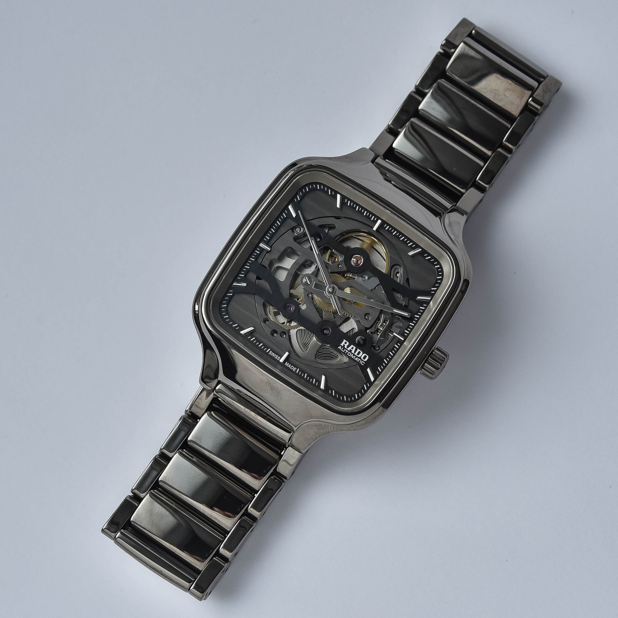 2023 Rado True Square Skeleton Hands-On - 7 2023 Rado True Square Skeleton