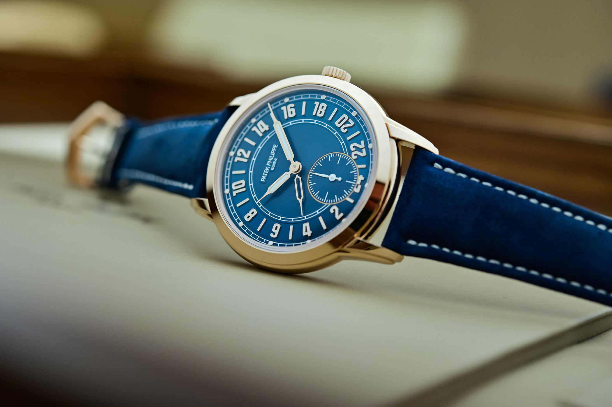 Patek Philippe Calatrava 24-Hour Display Travel Time Reference 5224R-001