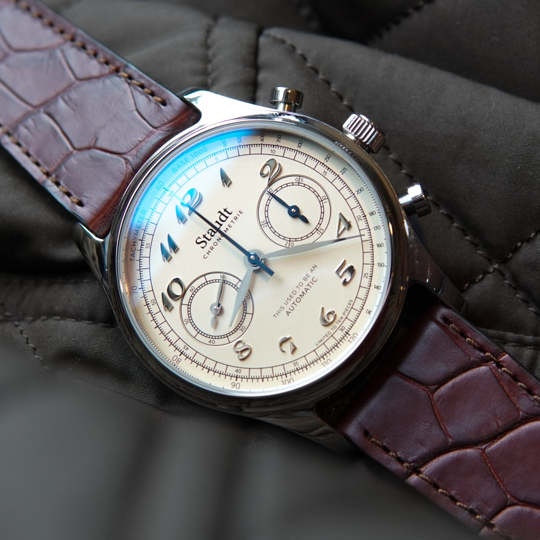 Staudt 'This Used To Be An Automatic' Prelude Chronograph - 3 Staudt 'This Used To Be An Automatic' Prelude Chronograph - 3