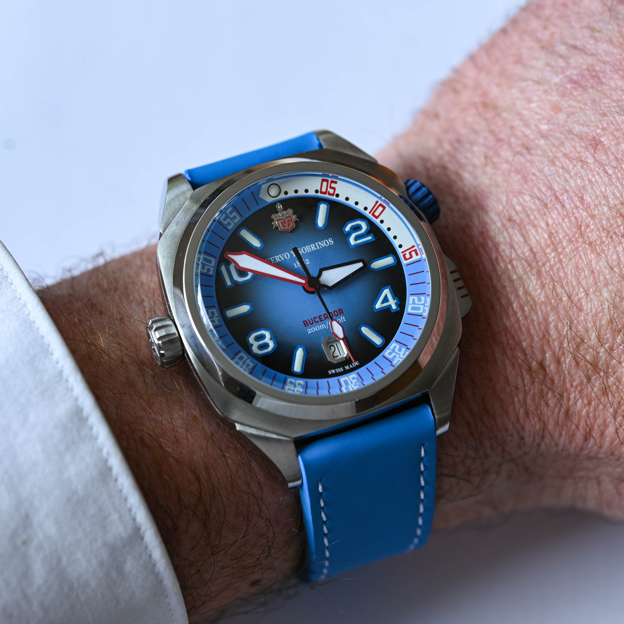 2023 New Colours Cuervos y Sobrinos Buceador Caribe Dive Watch Hands-On - 3 2023 New Colours Cuervos y Sobrinos Buceador Caribe Dive Watch