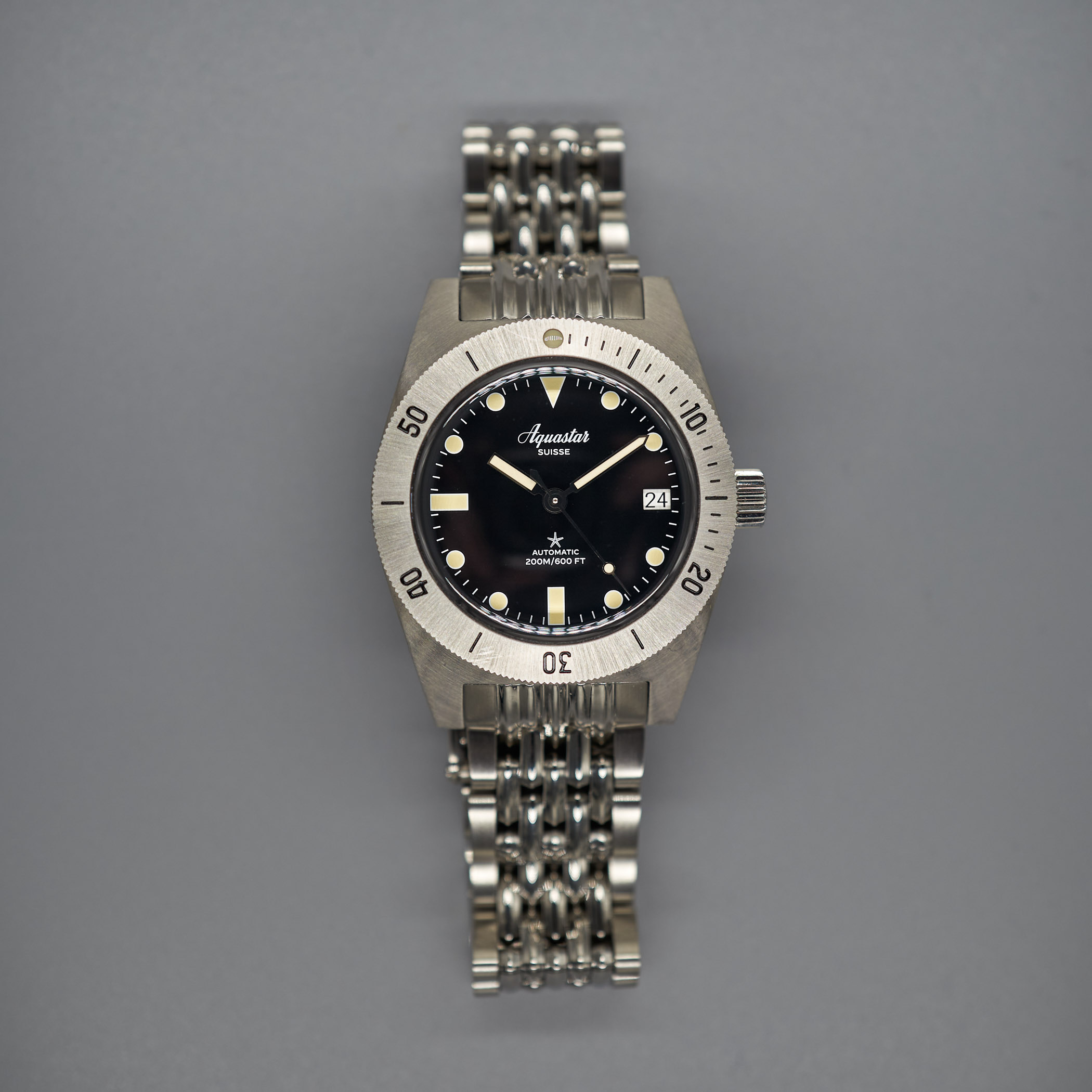 Aquastar Model 60 Dive Watch 2023 - Underwater Diving Review - 2 Aquastar Model 60 dive watch - underwater diving review