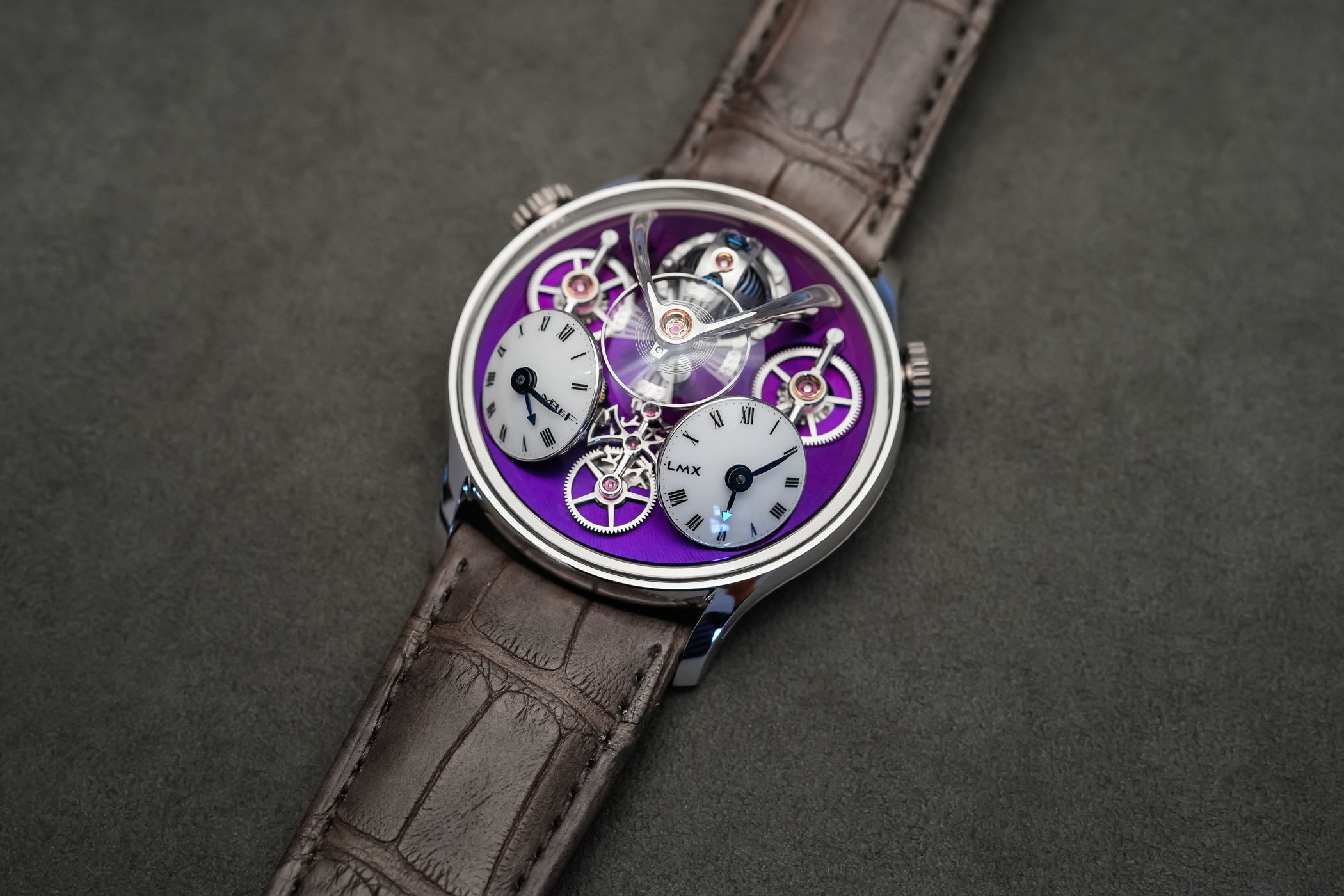 M&F LMX Paris Edition Deep Purple Chronopassion