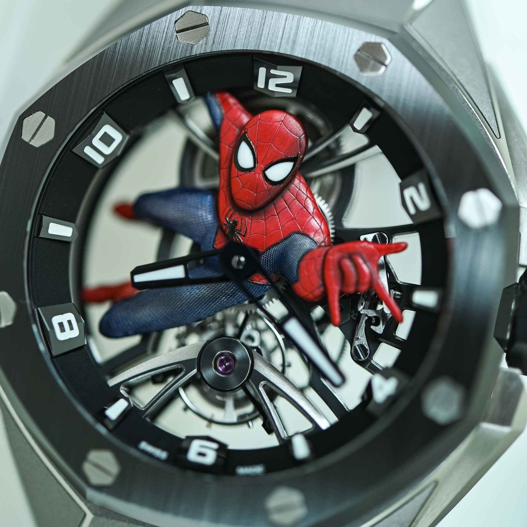 Marvel x Audemars Piguet Royal Oak Concept Tourbillon Spider-Man 42mm - 26631IO.OO.D002CA.01 - review - 2 Marvel x Audemars Piguet Royal Oak Concept Tourbillon Spider-Man