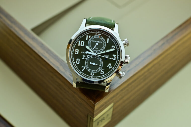 Patek Philippe Calatrava Pilot Travel Time Chronograph 5924G-010
