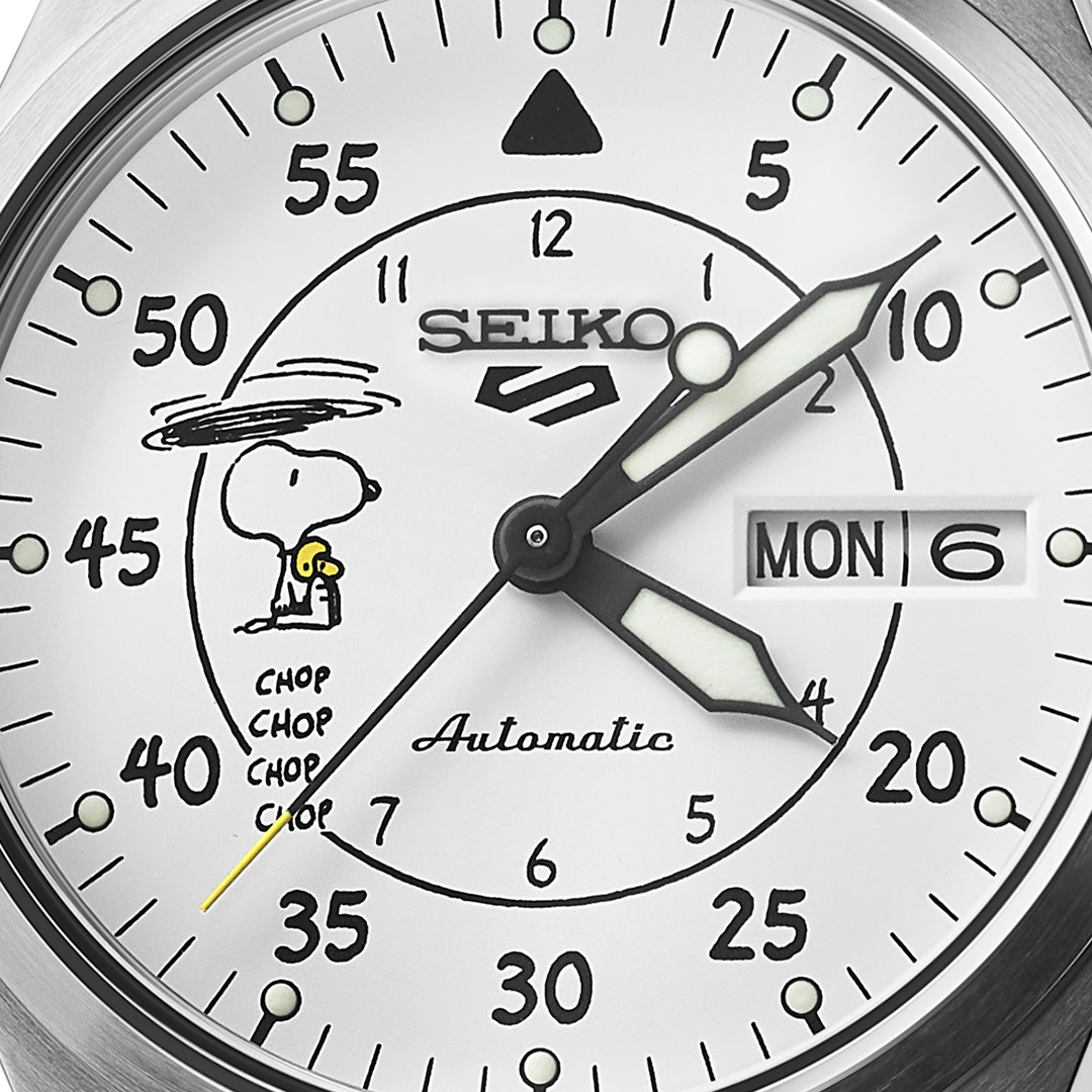 Seiko 5 Sports x Peanuts Snoopy Parachute Limited Edition SRPK27