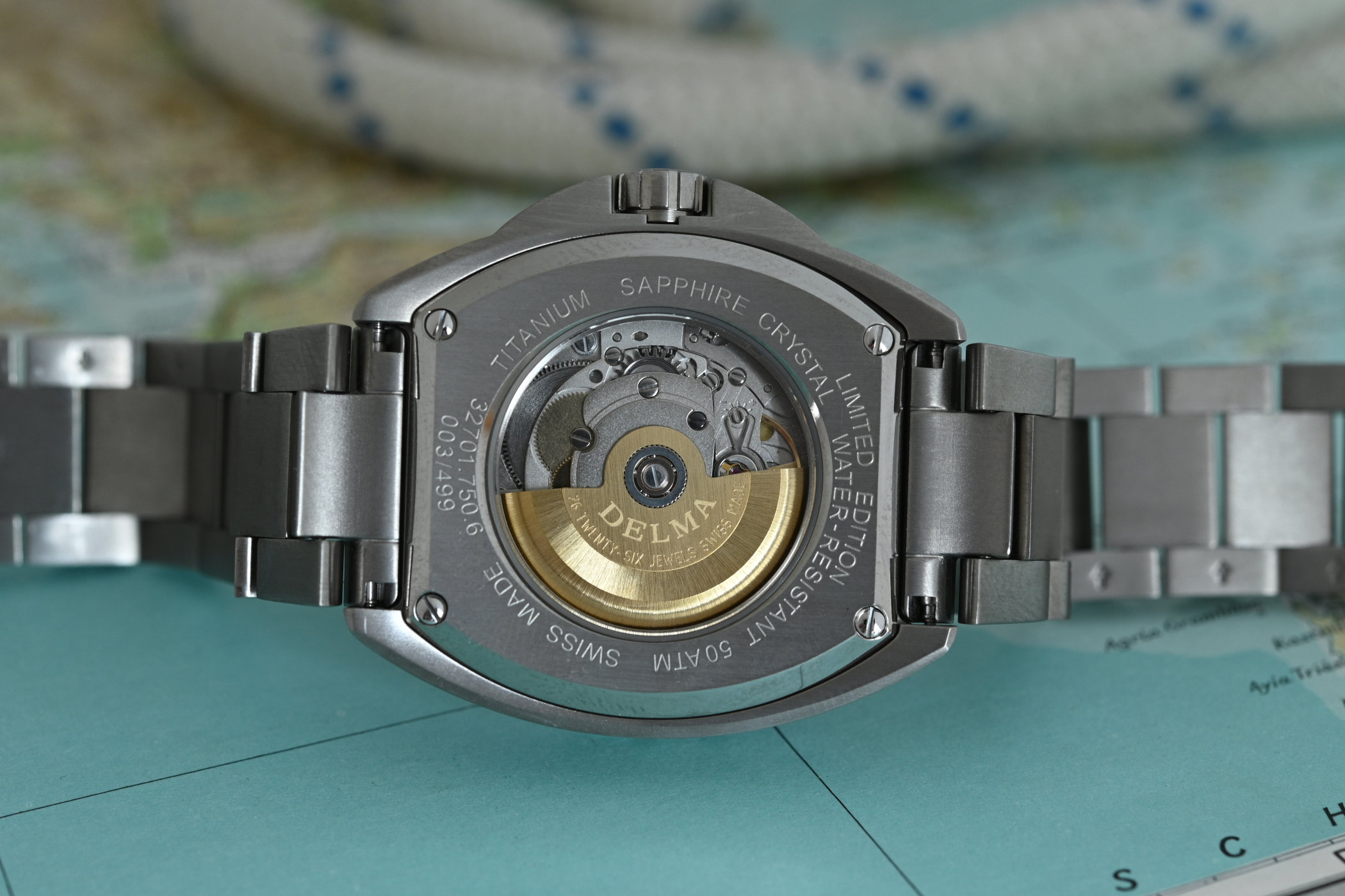 Delma Shell Star Titanium 41mm Limited Edition - 1 Delma Shell Star Titanium 41mm Limited Edition - 1