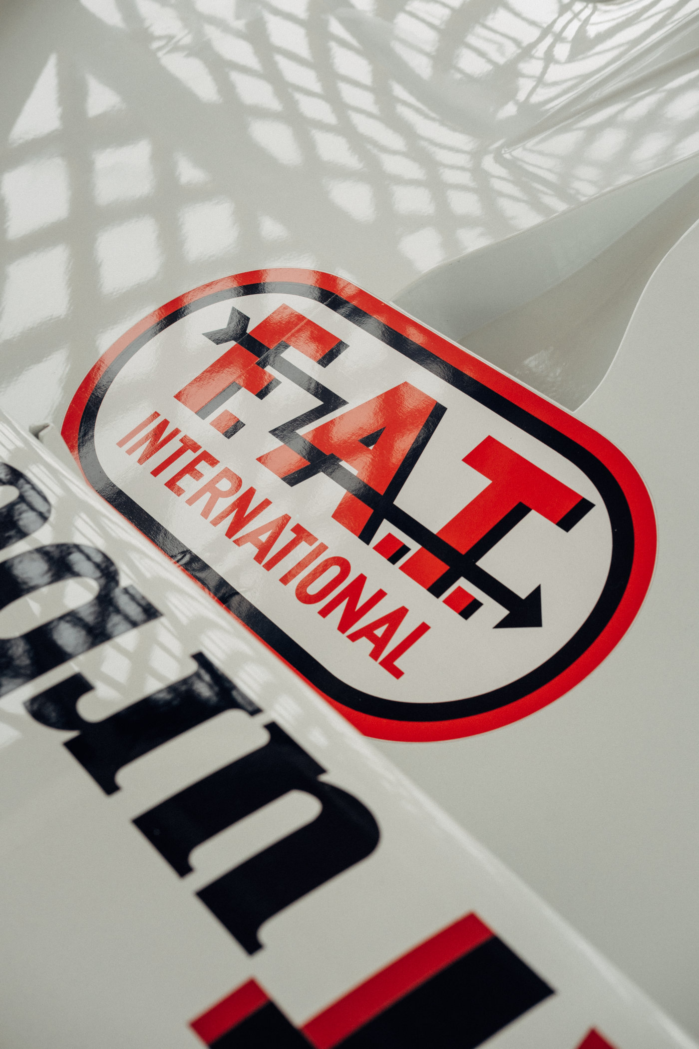 F.A.T. International sponsoring on the 1994 Le Mans winning Dauer 962 Le Mans-Porsche - 2 F.A.T. International sponsoring on the 1994 Le Mans winning Dauer 962 Le Mans-Porsche - 2