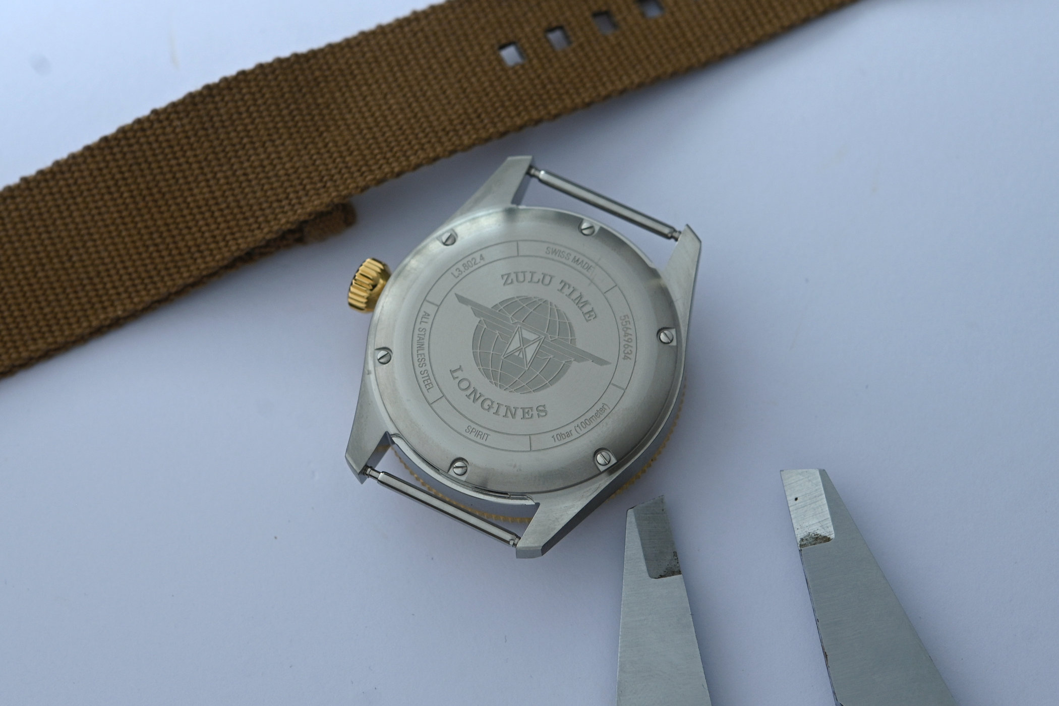 Longines Spirit Zulu Time 39mm steel & gold - 5 Longines Spirit Zulu Time 39mm steel & gold - 5