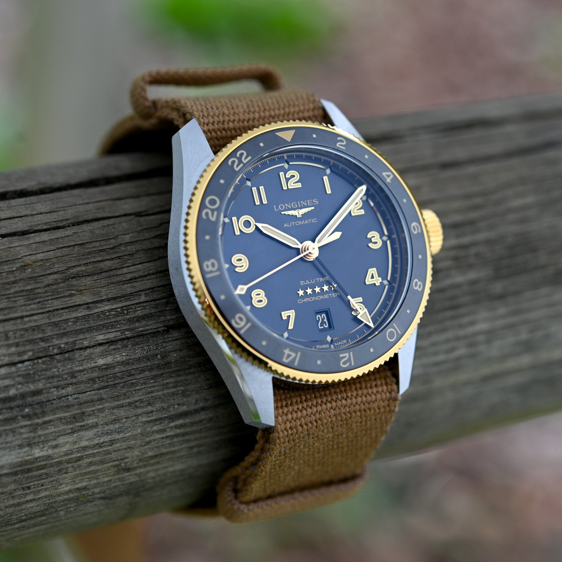 Longines Spirit Zulu Time 39mm steel & gold - 7 Longines Spirit Zulu Time 39mm steel & gold - 7