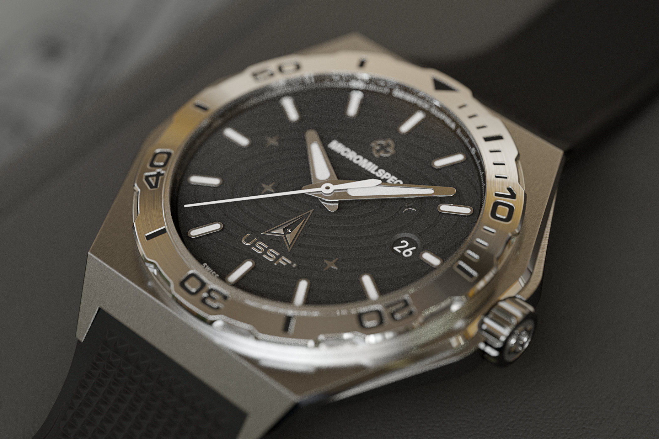 MICROMILSPEC USSF Space Force watch - civilian model - 4 MICROMILSPEC USSF Space Force watch - civilian model - 4