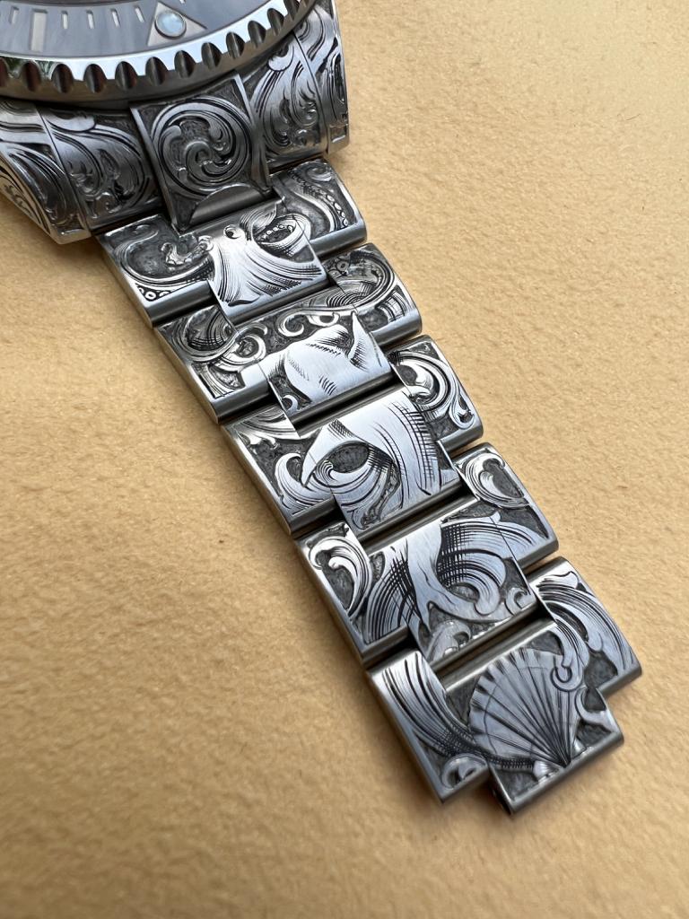 Onlybuyingtime Bespoke Rolex Sea-Dweller Esprit de la Mer Reinis Stripnieks - 4 Image by @Onlybuyingtime