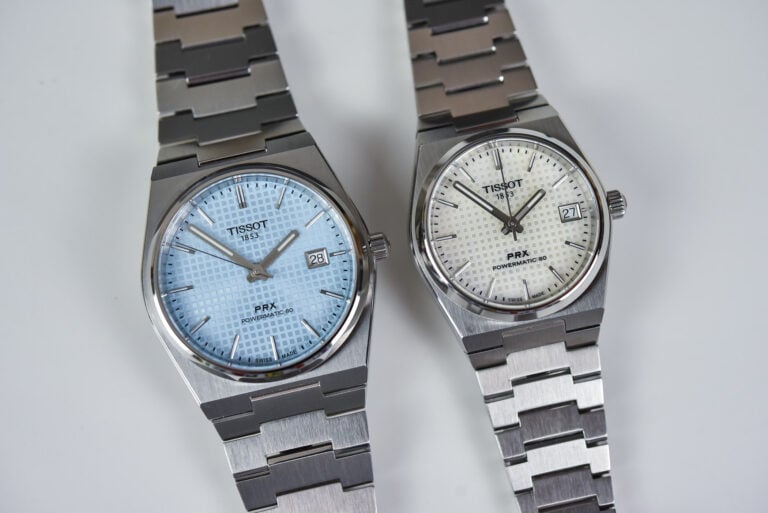Face to Face - Tissot PRX Powermatic 80 35mm vs 40mm - comparative review