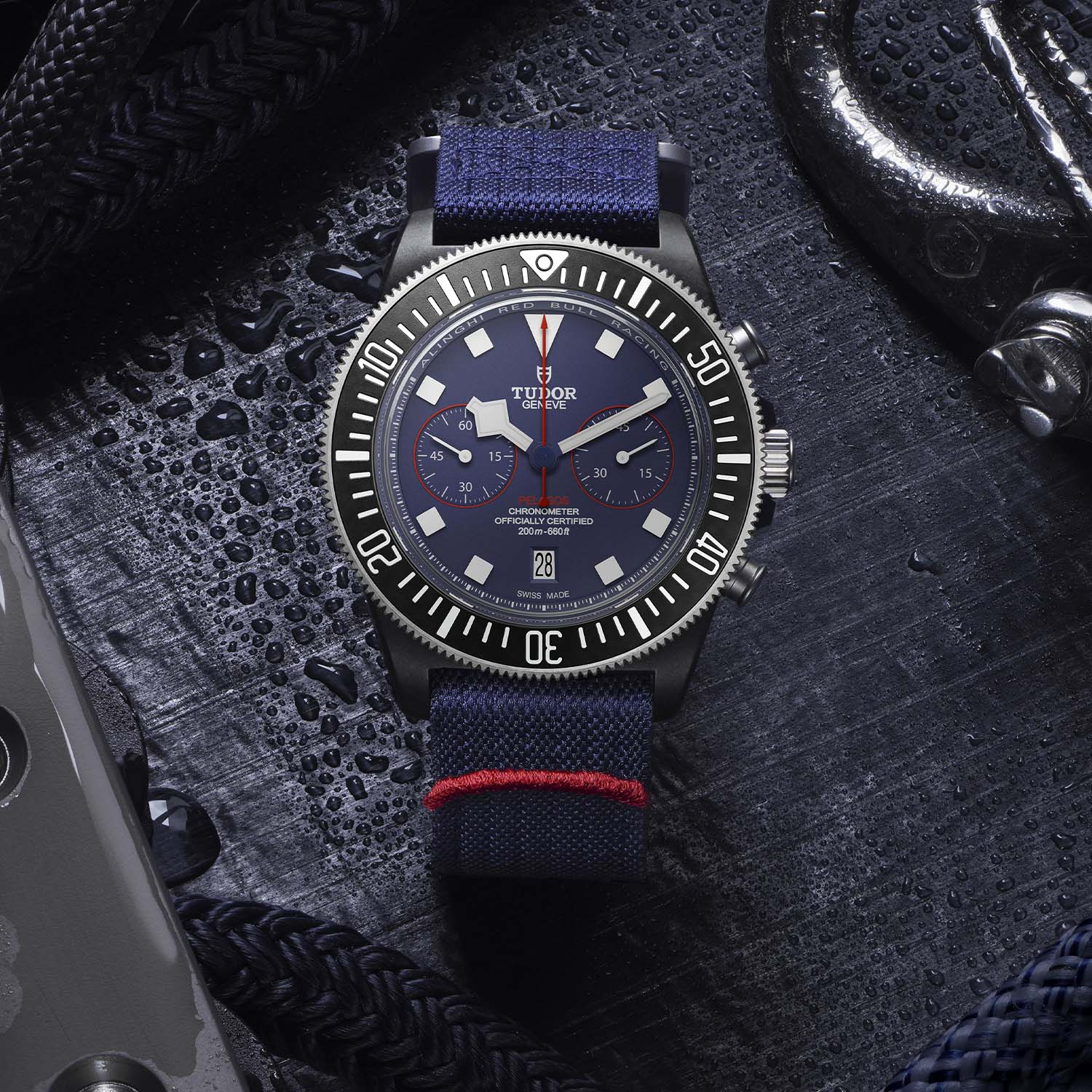 Tudor Pelagos FXD Chrono Alinghi Red Bull Racing Edition 25807KN - 1 Tudor Pelagos FXD Chrono Alinghi Red Bull Racing Edition 25807KN - 1