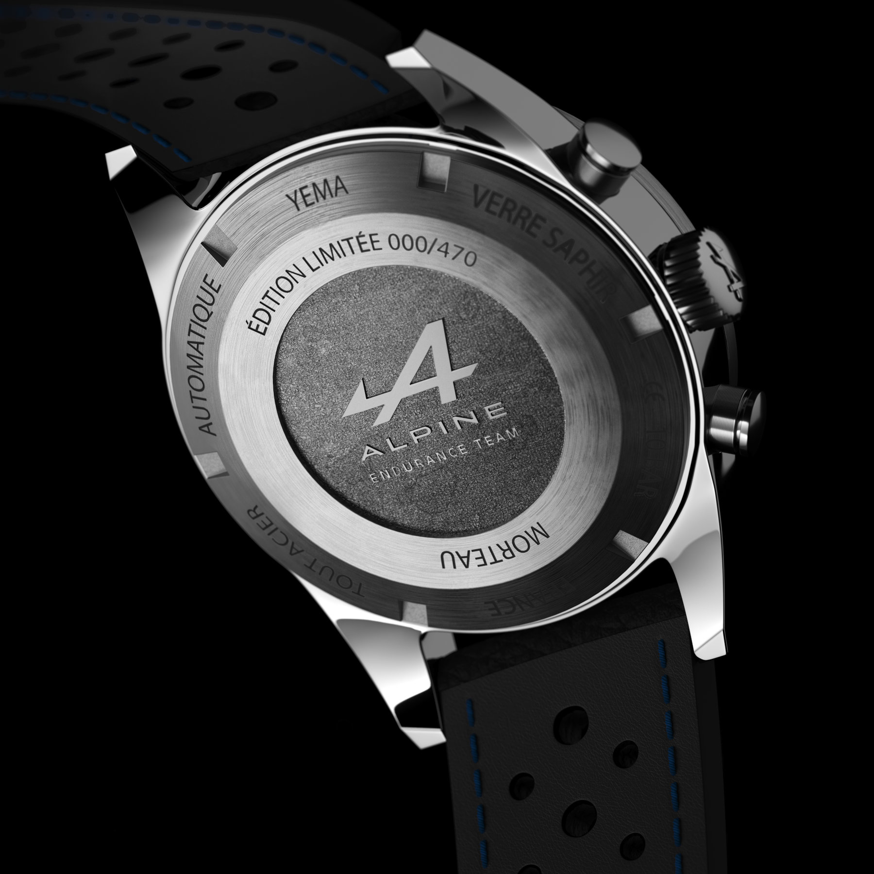 Yema x Alpine Rallygraf A470 Limited Edition Chronograph - 1 Yema x Alpine Rallygraf A470 Limited Edition Chronograph - 1