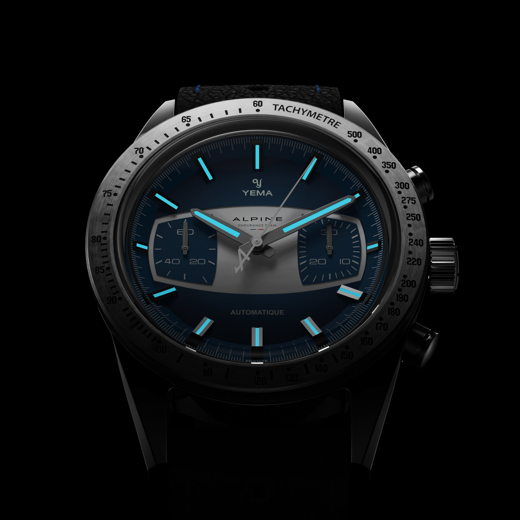 Yema x Alpine Rallygraf A470 Limited Edition Chronograph - 4 Yema x Alpine Rallygraf A470 Limited Edition Chronograph - 4