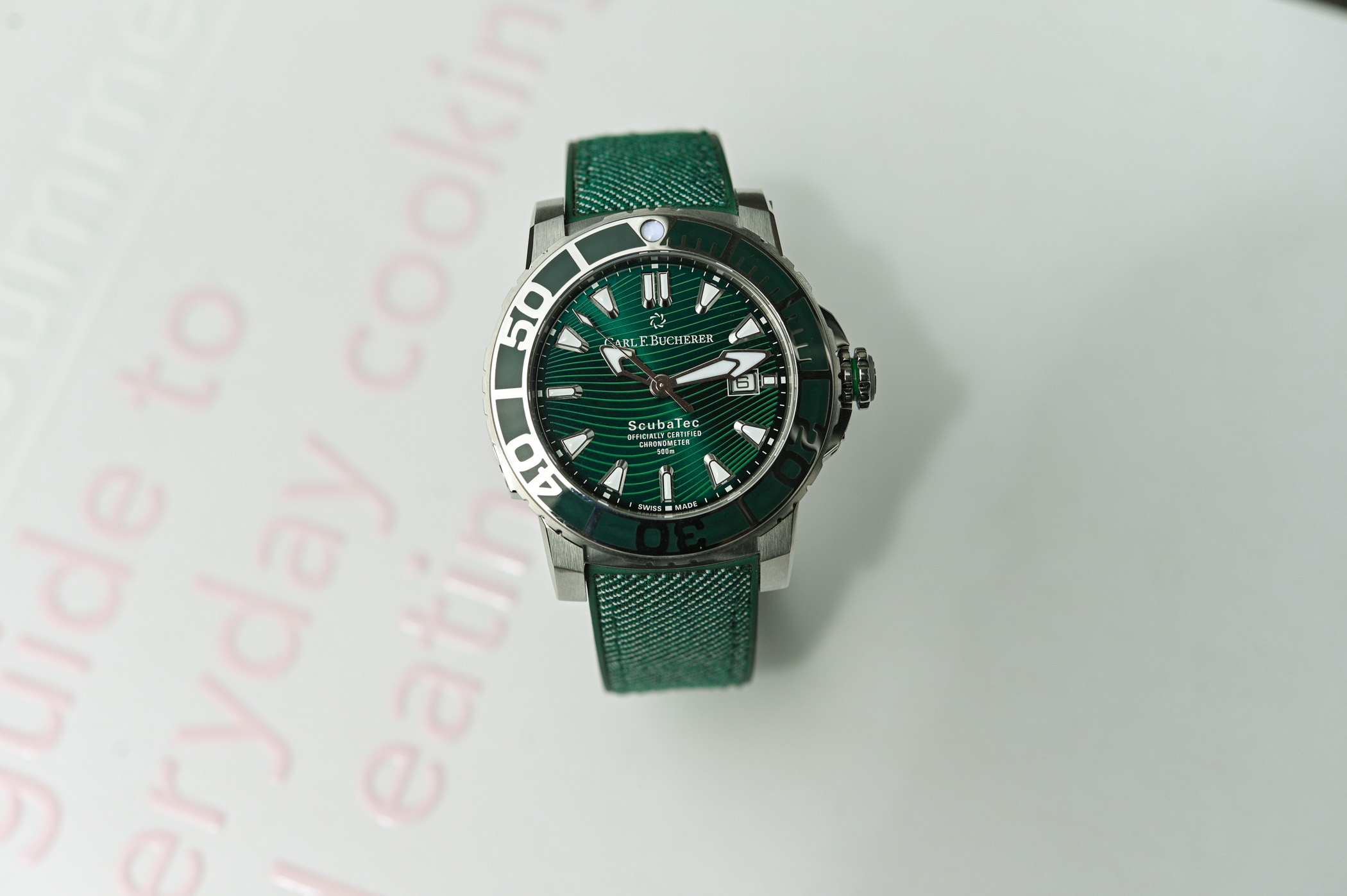 Carl F. Bucherer Patravi ScubaTec Verde